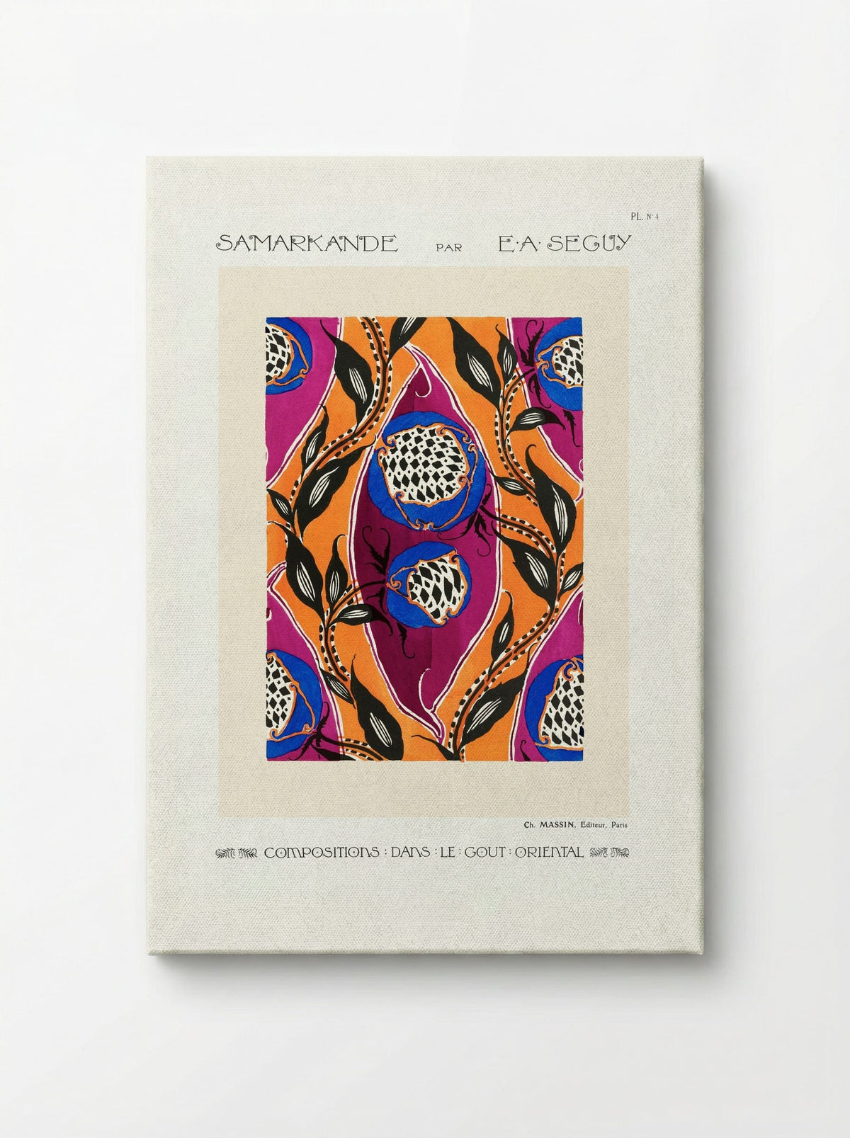 Samarkande, Planche No. 4 - Émile-Allain Séguy - Canvas