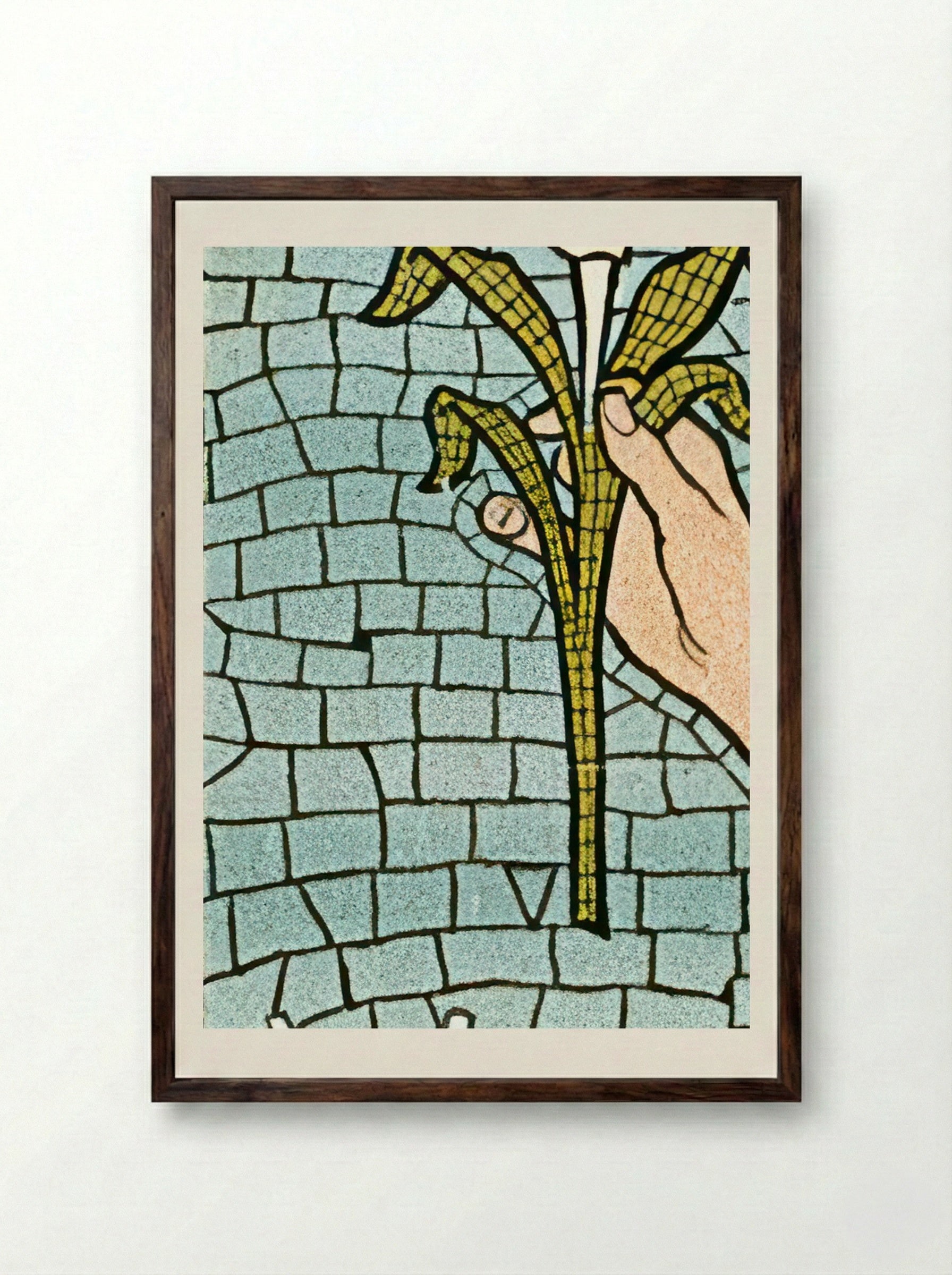 The New York Times, Easter: The Model of Decent and Dignified Journalism - De Yongh - Framed Print Dark Wood
