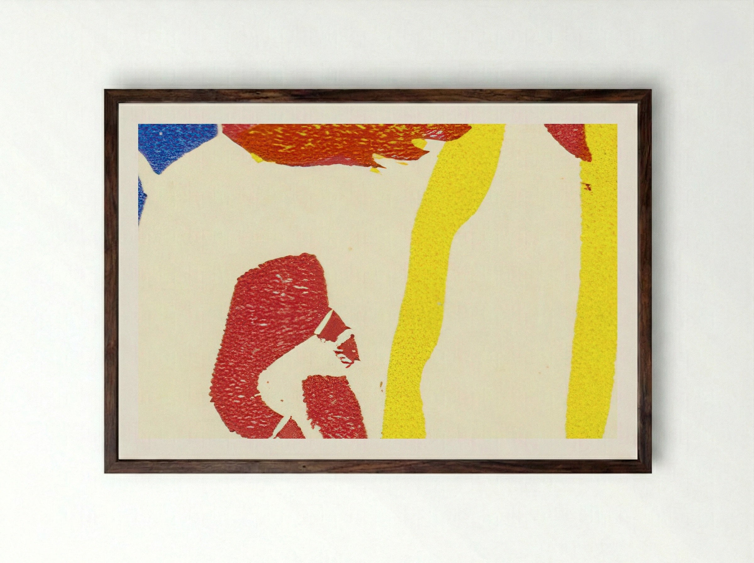 Klänge - Wassily Kandinsky - Framed Print Dark Wood