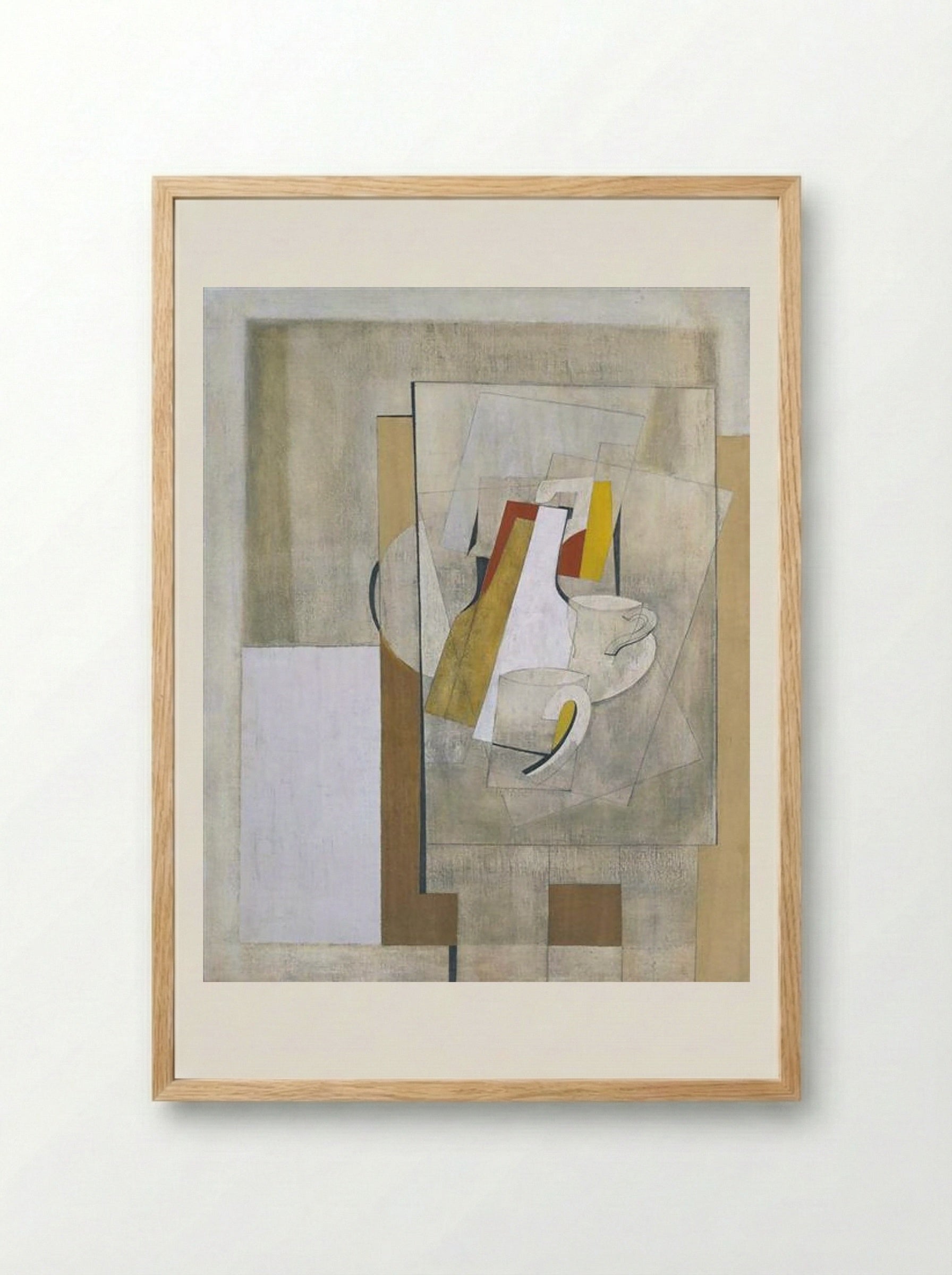 1945 (Still Life) - Ben Nicholson - Framed Print Wood