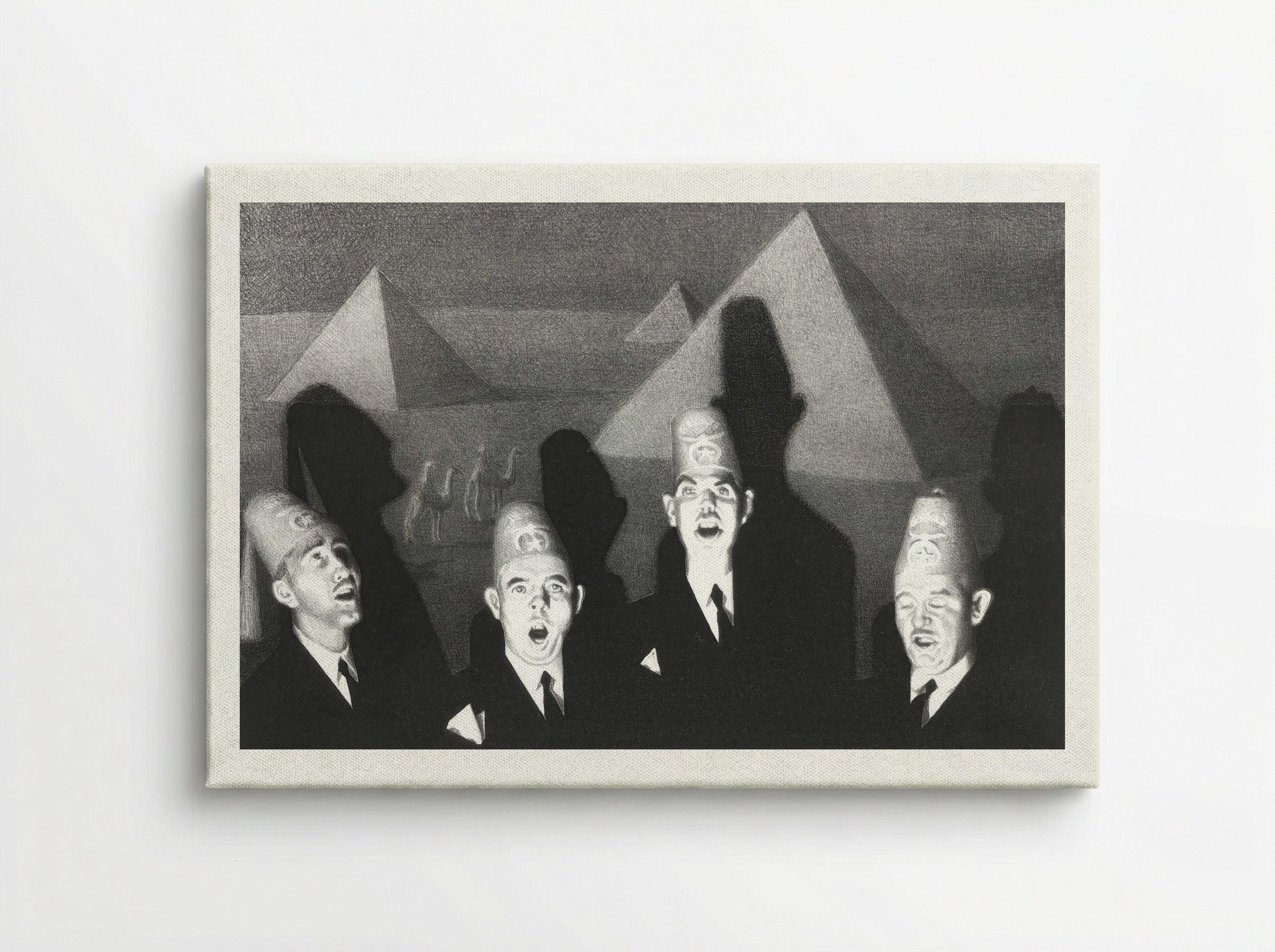 Shriner's Quartet - Grant Wood - Canvas