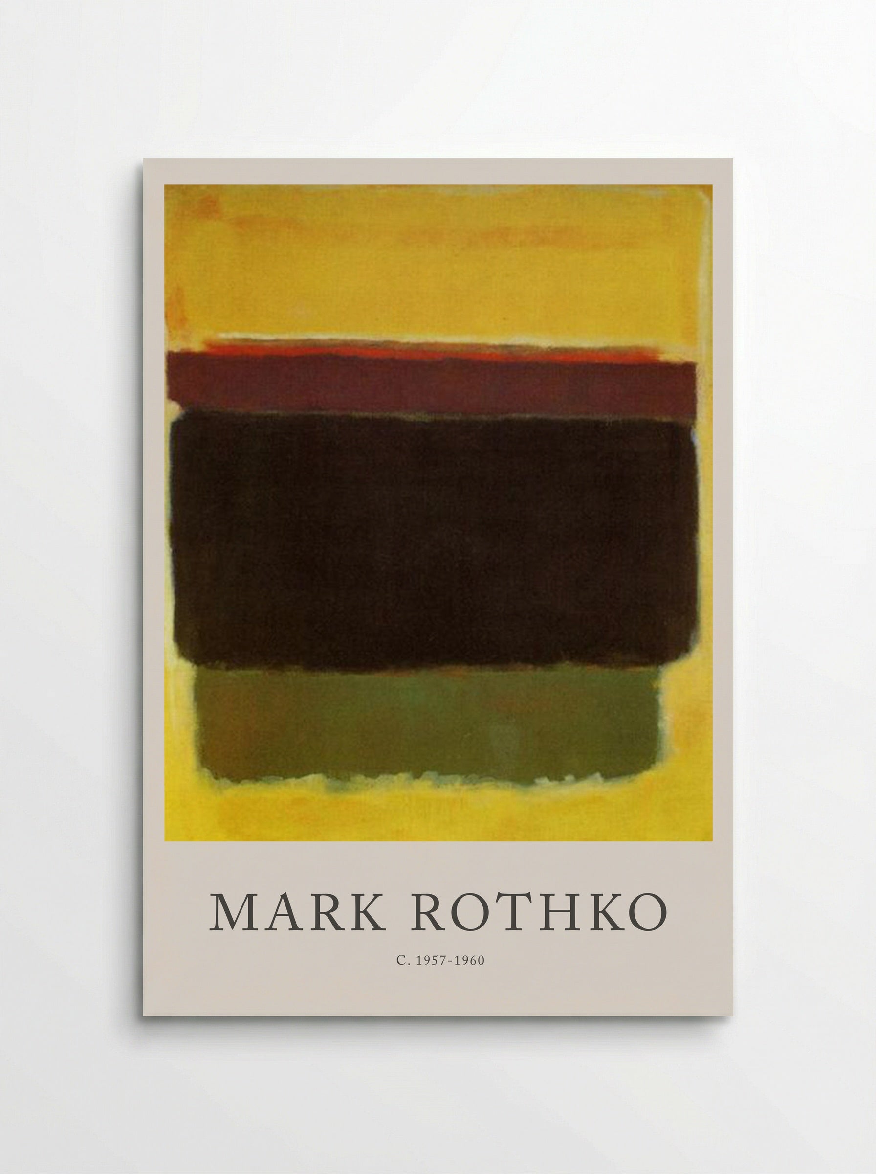 Untitled (Colour Field Painting) - Mark Rothko - Poster