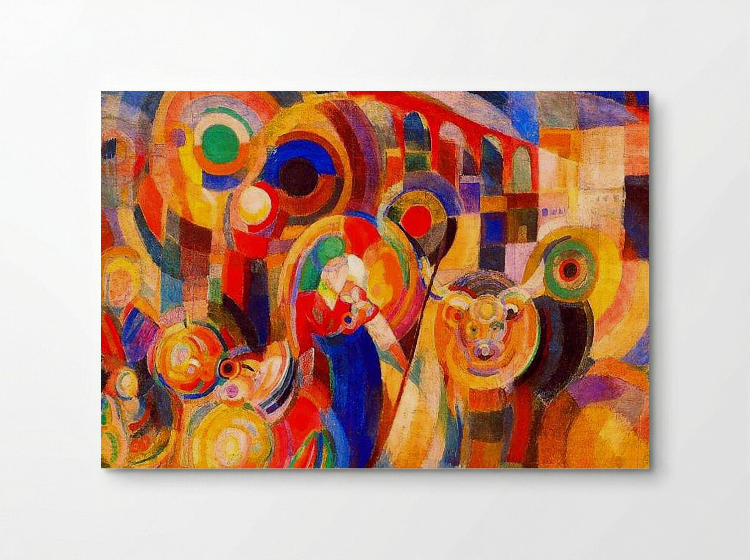 Marché au Minho (Market at Minho) - Sonia Delaunay-Terk - Poster