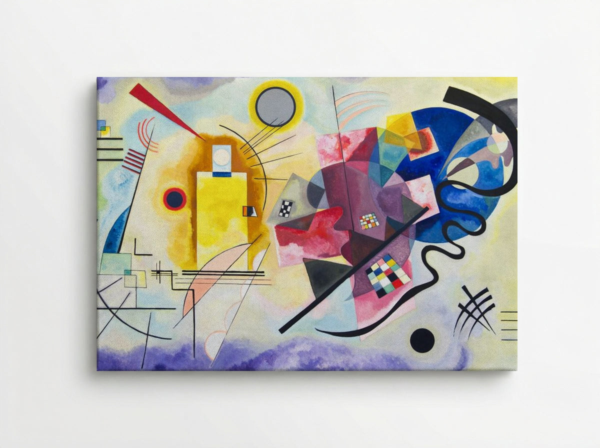 Yellow-Red-Blue - Wassily Kandinsky - Canvas