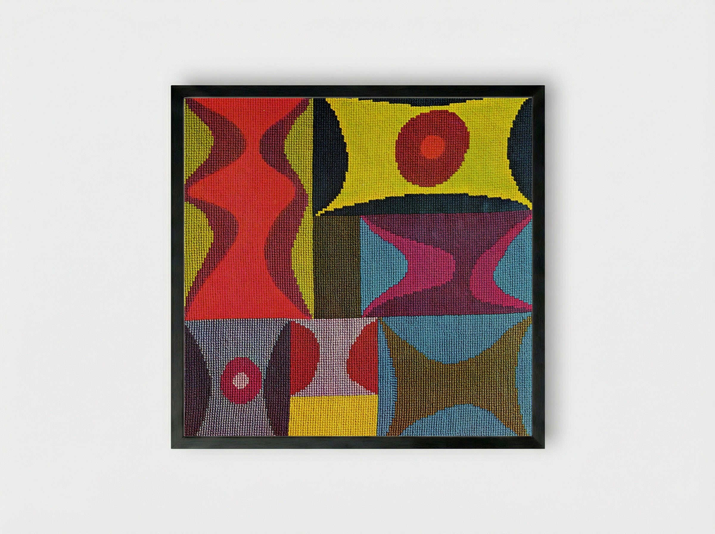 Elementary Forms - Sophie Taeuber-Arp - Framed Print Black