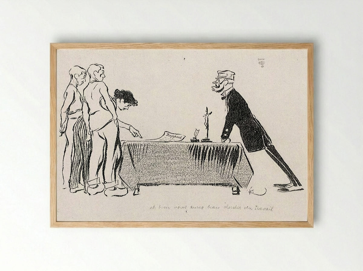 Report - Frantisek Kupka - Framed Print Wood