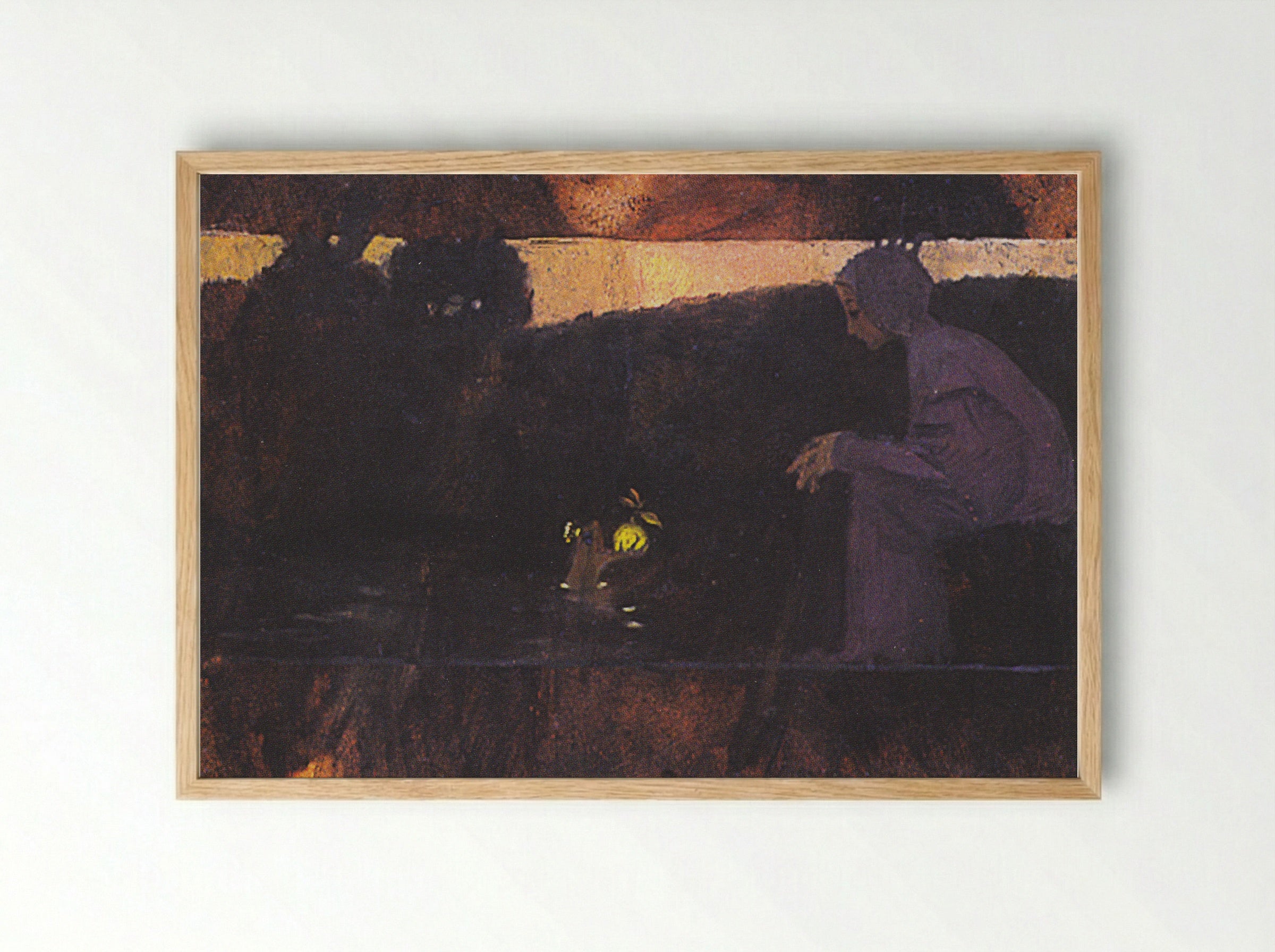 The Frog King - Koloman Moser - Framed Print Wood