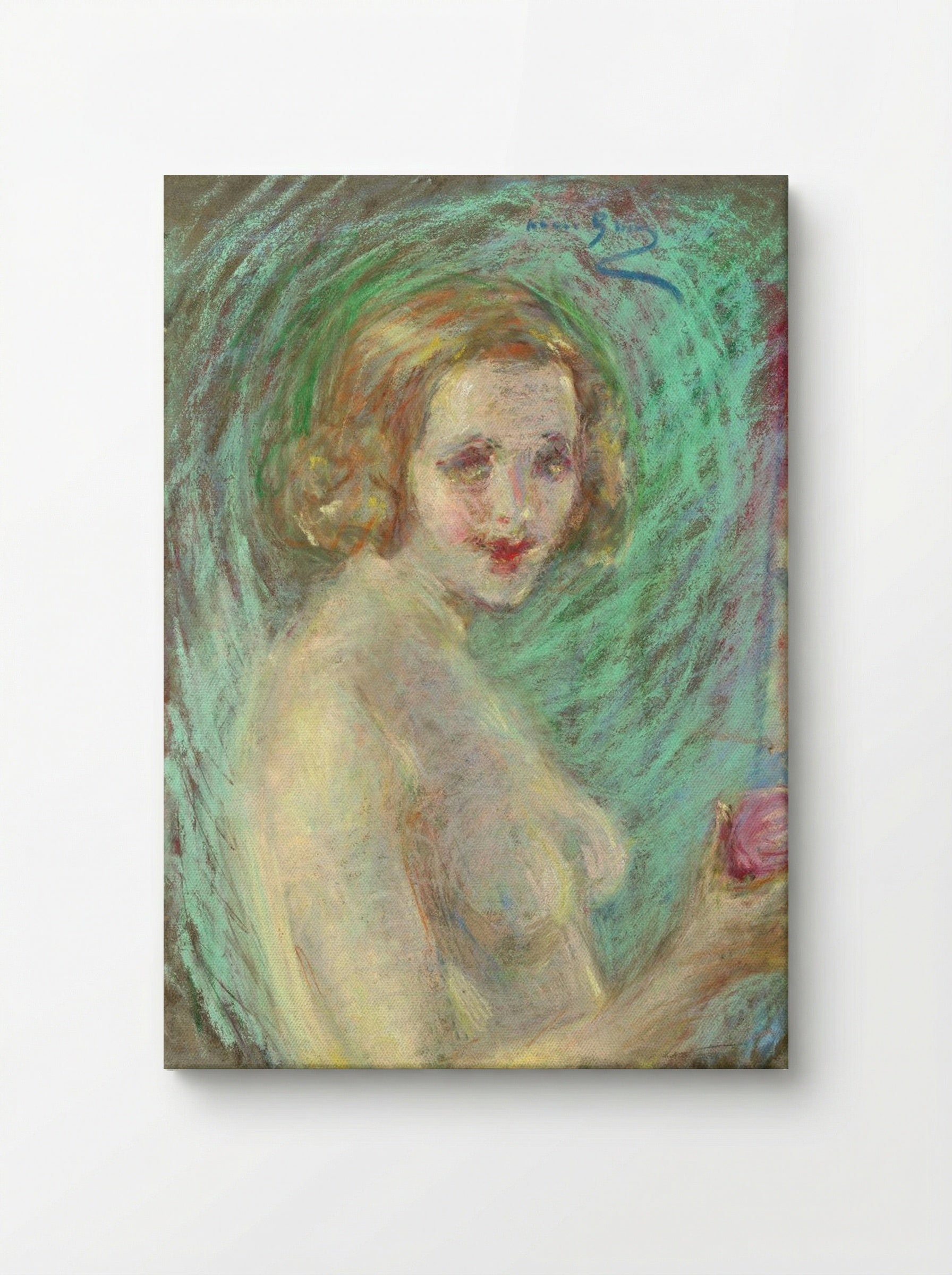 Nude with Fruit - Alice Pike Barney - Canvas