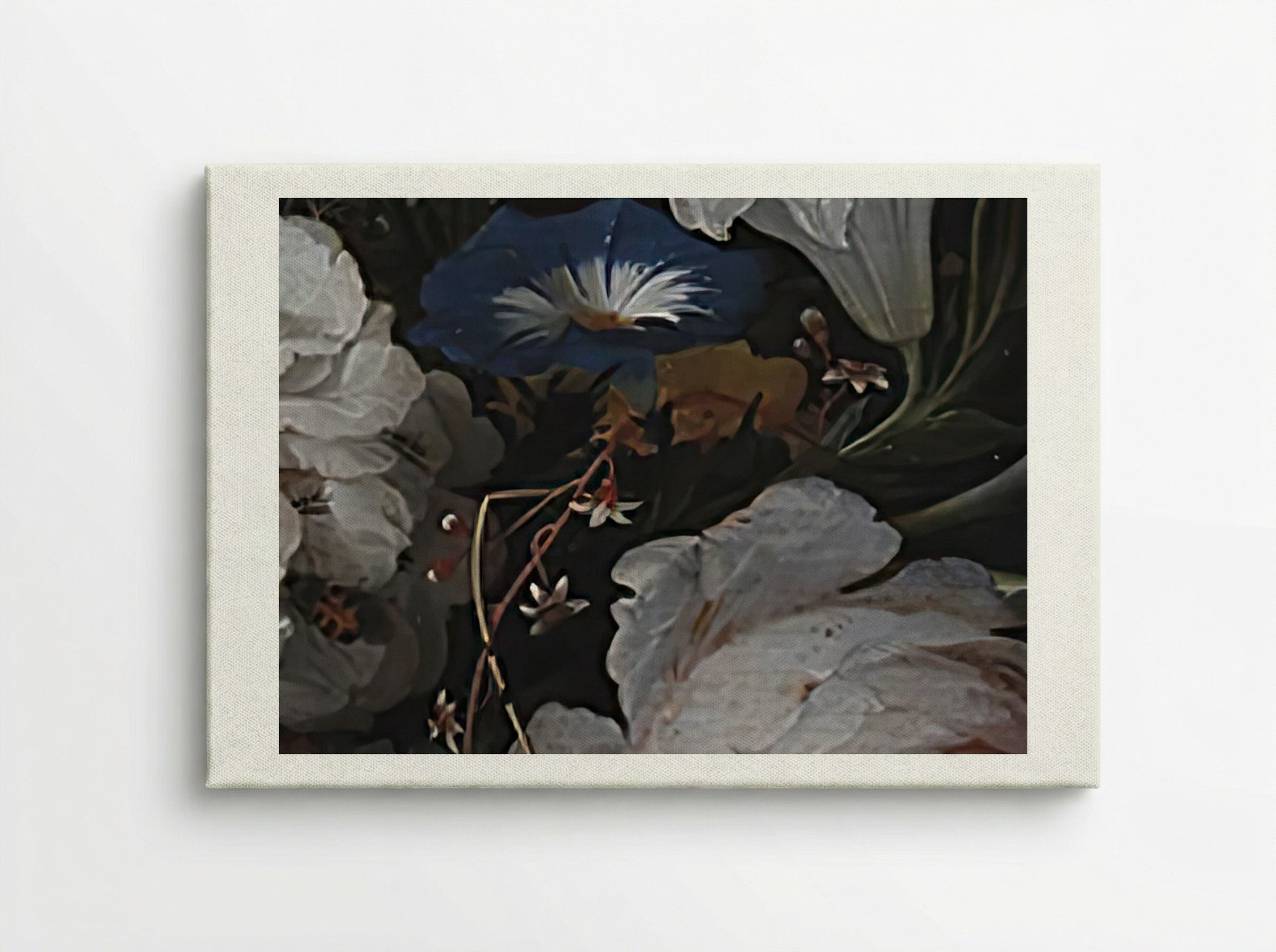 A Garland of Flowers - Abraham Mignon - Canvas