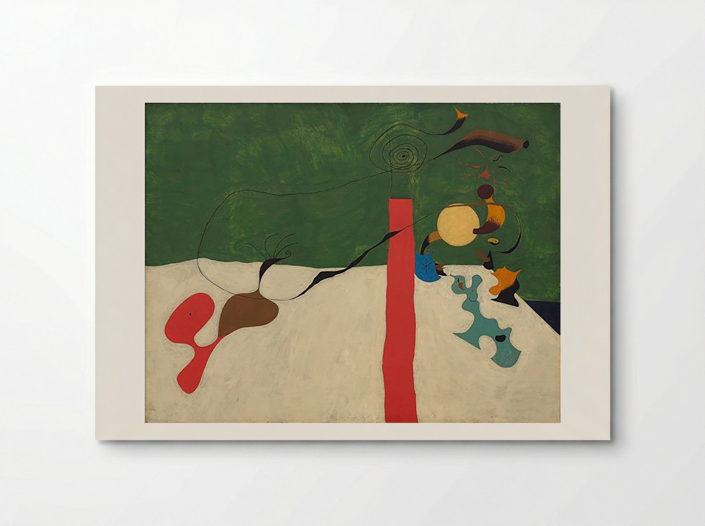 Still Life with Lamp - Joan Miró - Poster