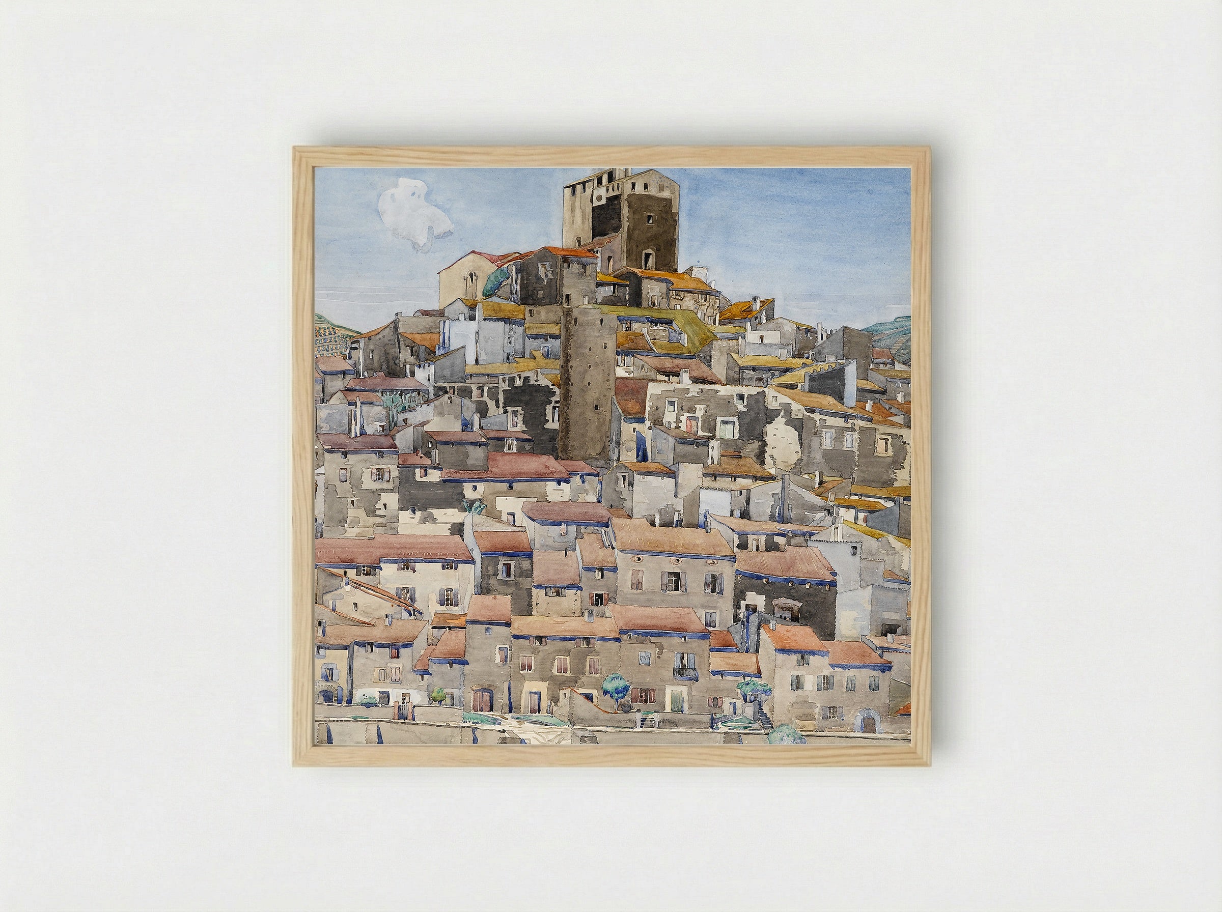 Bouleternère - Charles Rennie Mackintosh - Framed Print Wood