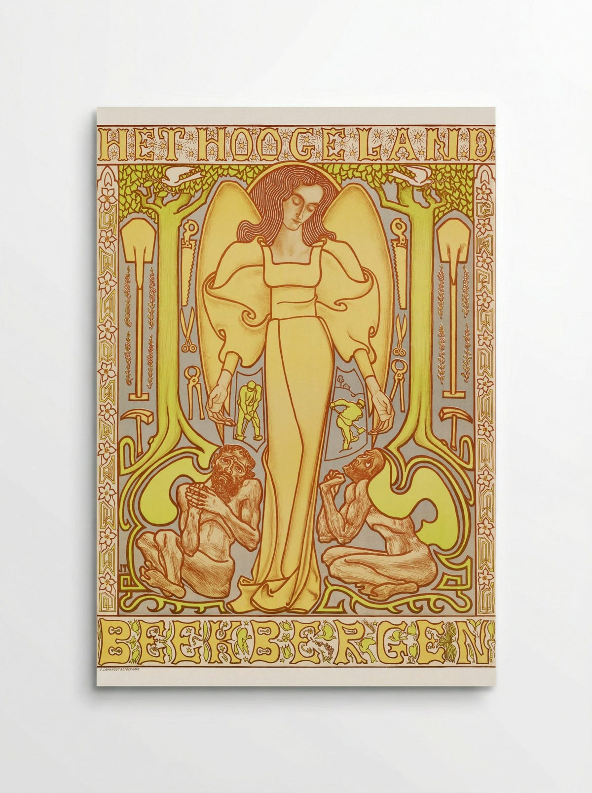 The Hoogeland, Beekbergen - Jan Toorop - Poster