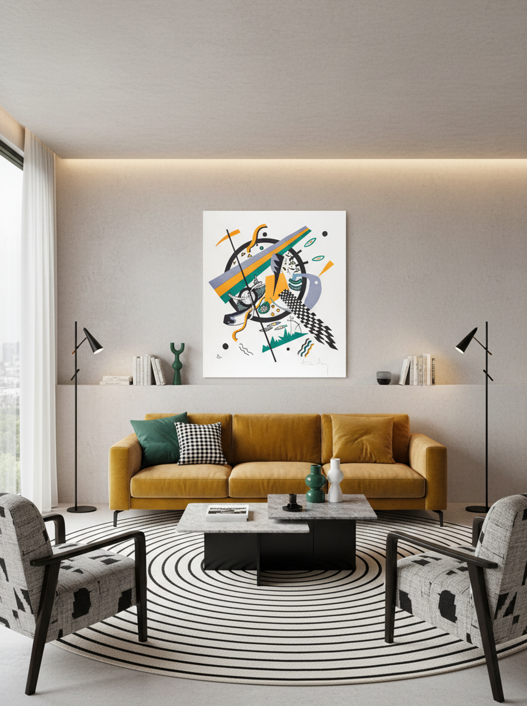 Kleine Welten IV (Small Worlds IV) - Wassily Kandinsky - Lifestyle