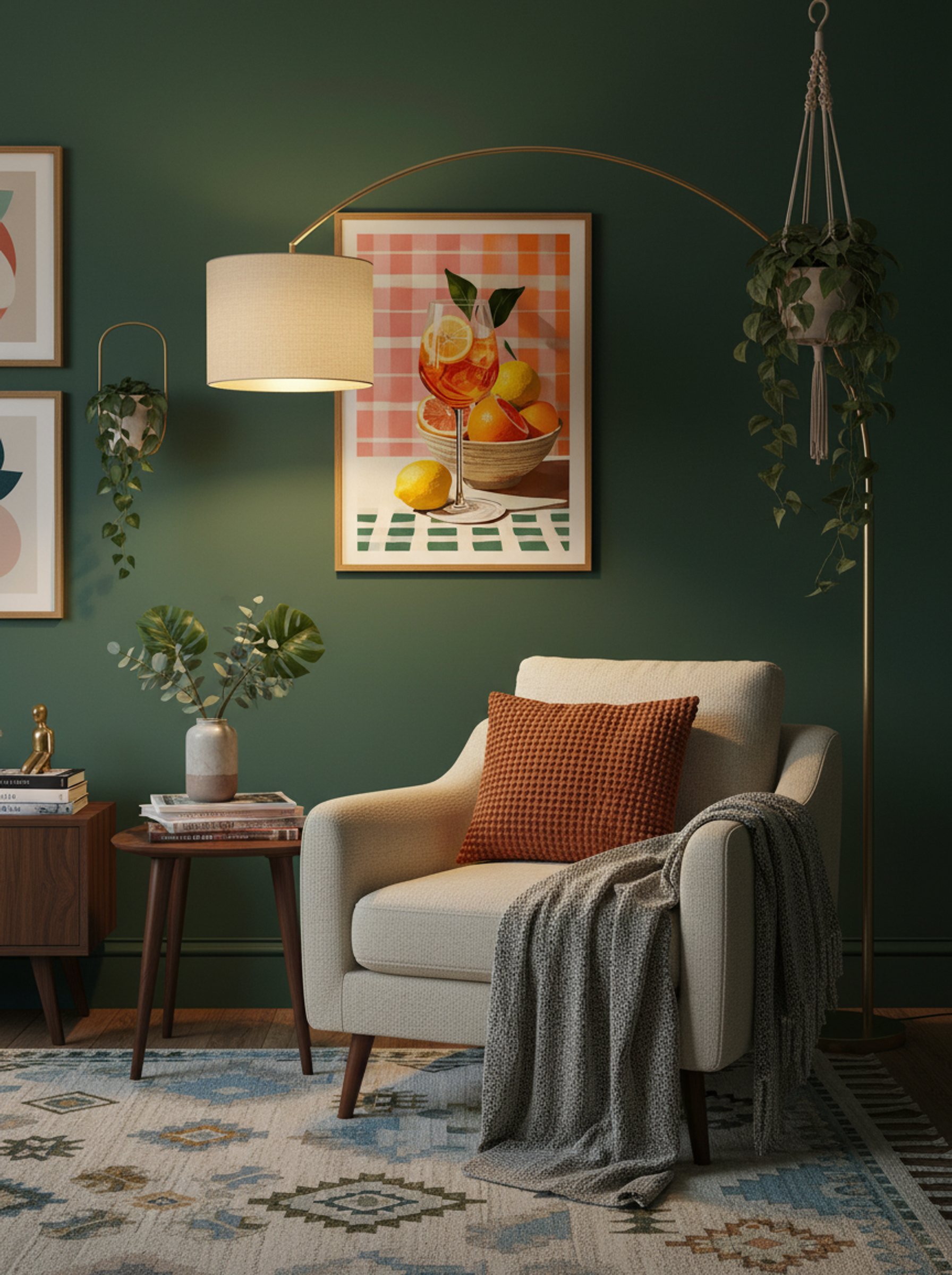 Citrus Spritz Summer Aperitif Art Print - Lifestyle