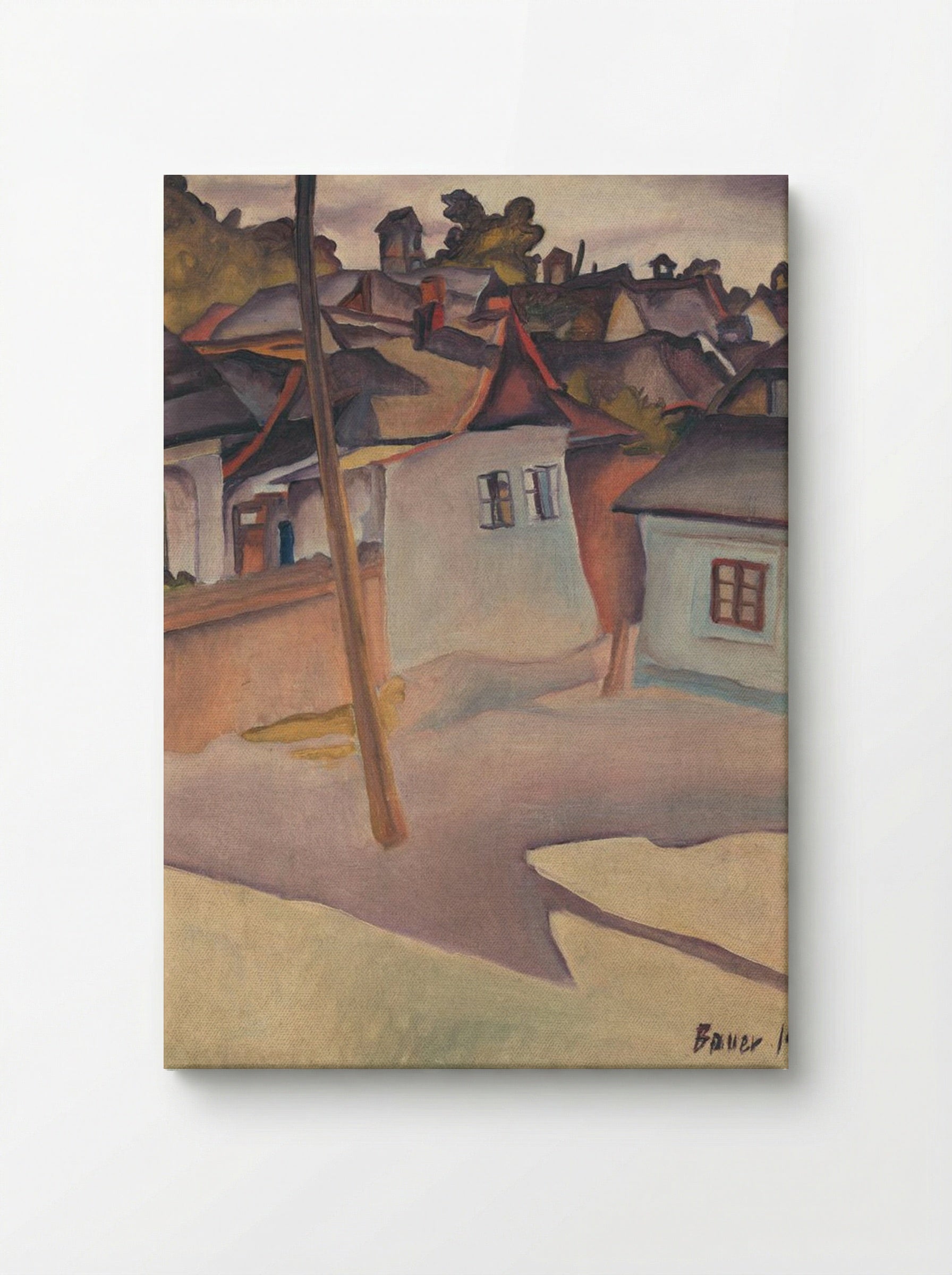 Gypsy Camp - Konstantin Bauer - Canvas