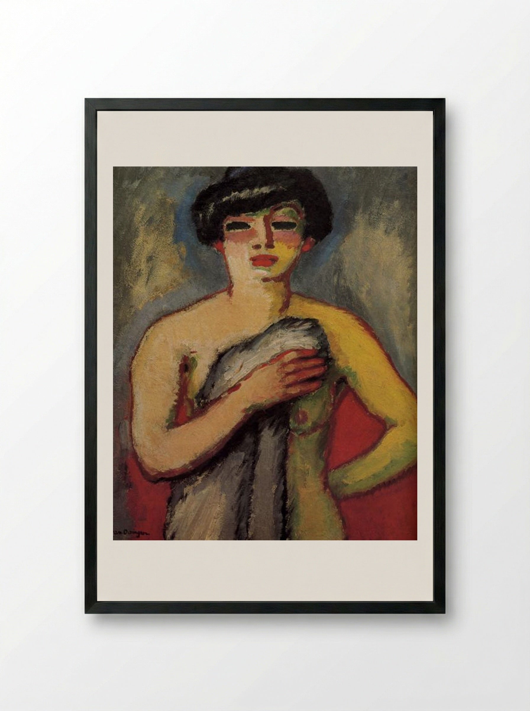 Portrait de Fernande Olivier - Kees van Dongen - Framed Print Black