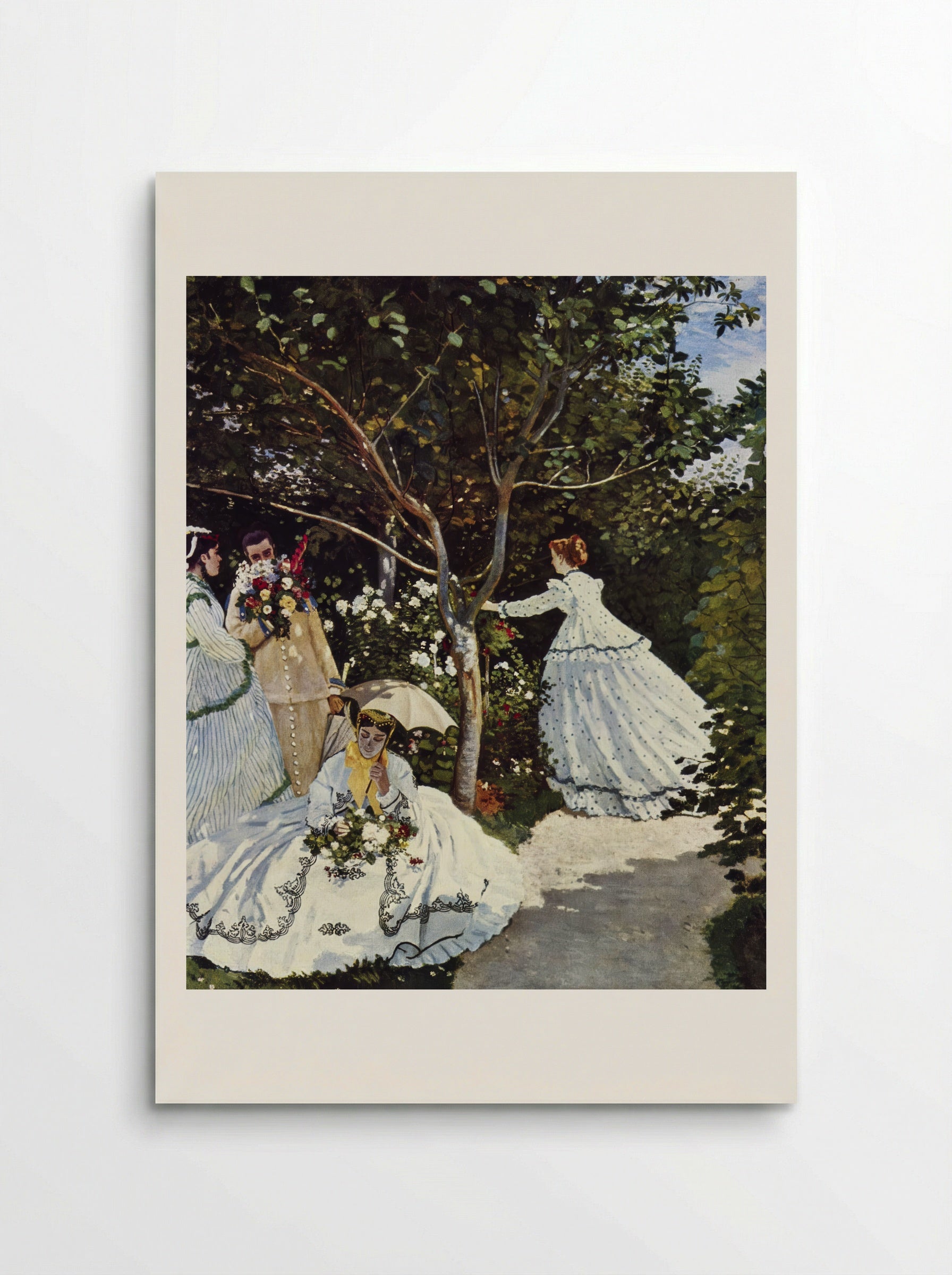 Women in the Garden - Claude Monet - Poster