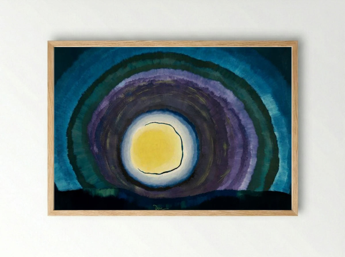 Sunrise III - Arthur Dove - Framed Print Wood