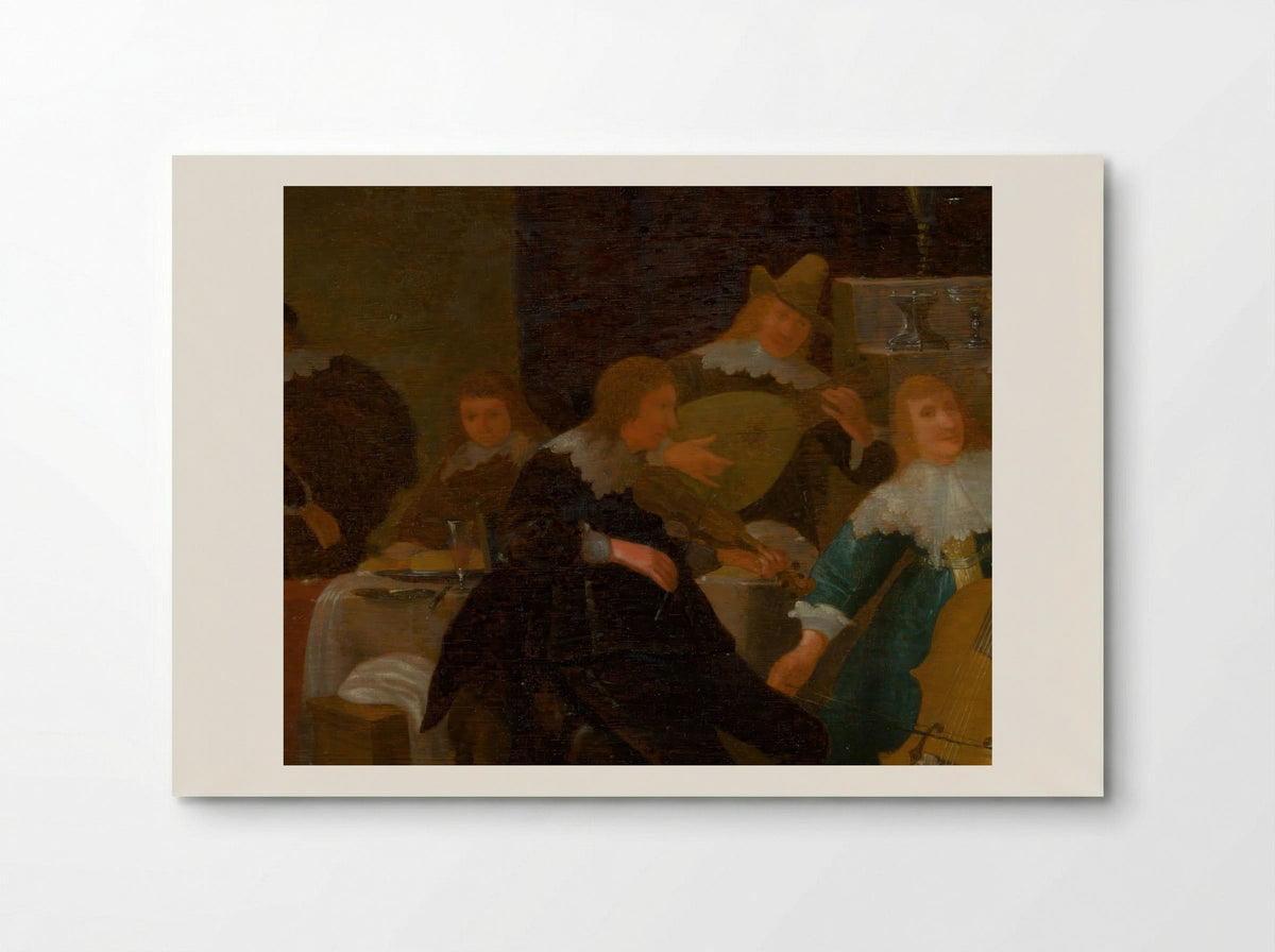The Home Concert - Cornelis Saftleven - Poster