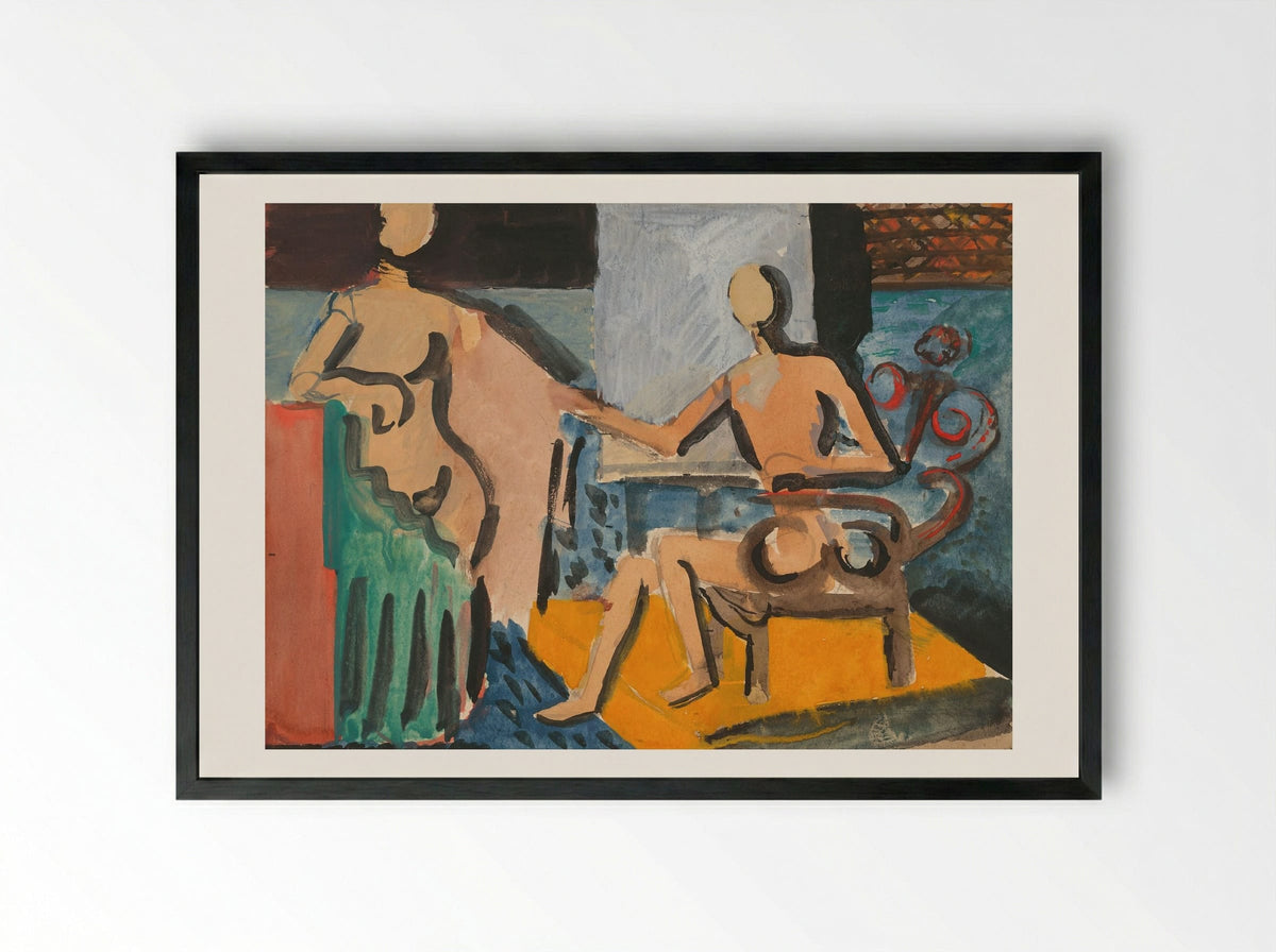 Atelier - Cyprián Majerník - Framed Print Black