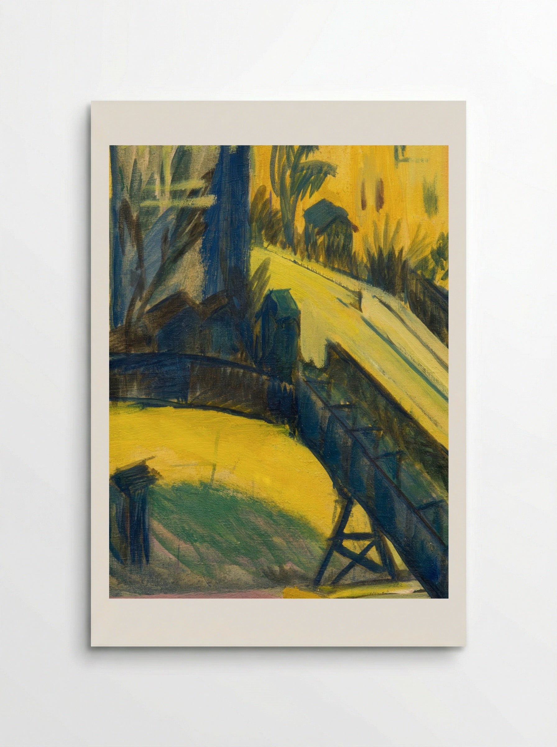 View from the Window - Ernst Ludwig Kirchner - Poster