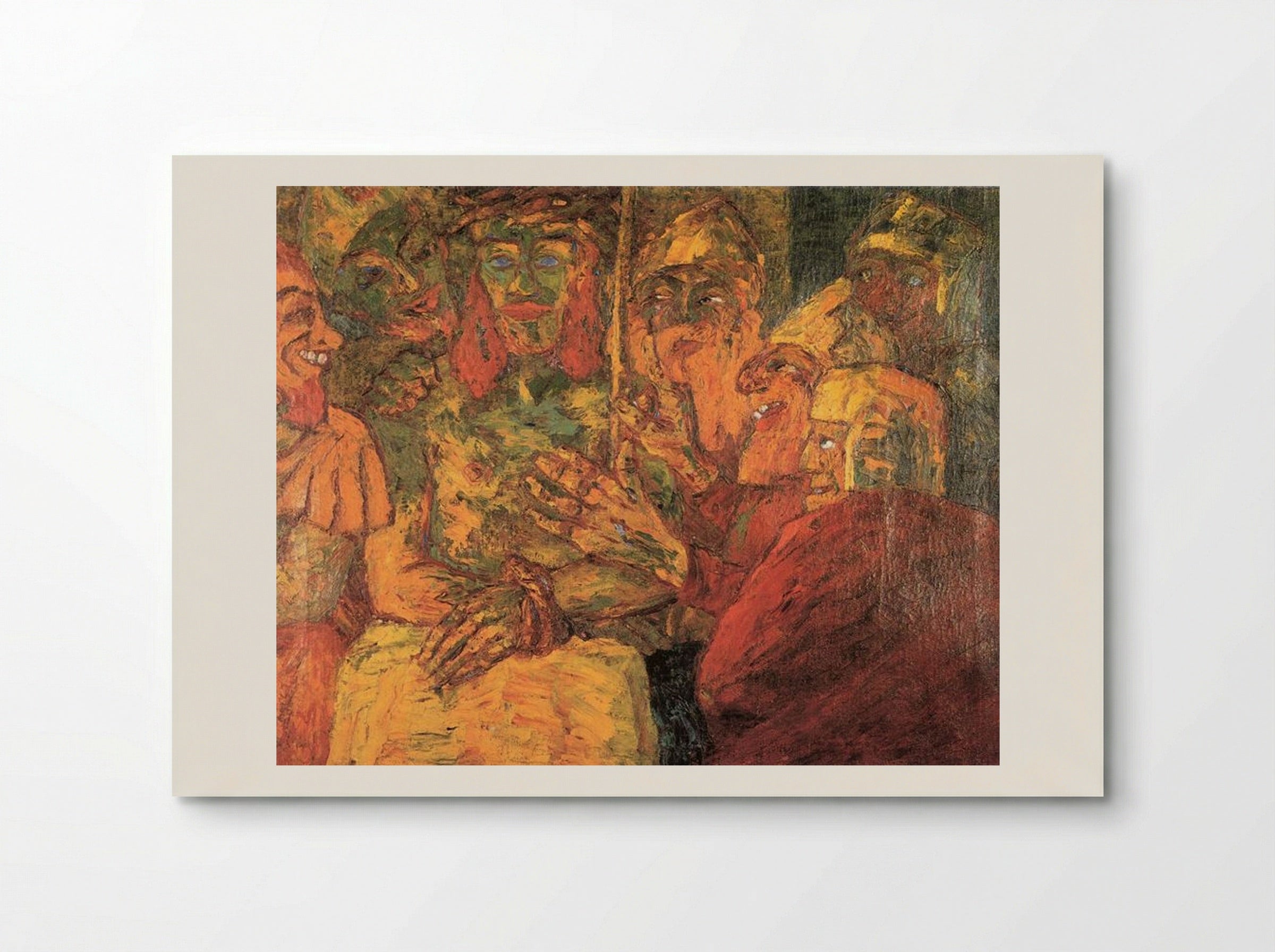 Mocking of Christ - Emil Nolde - Poster