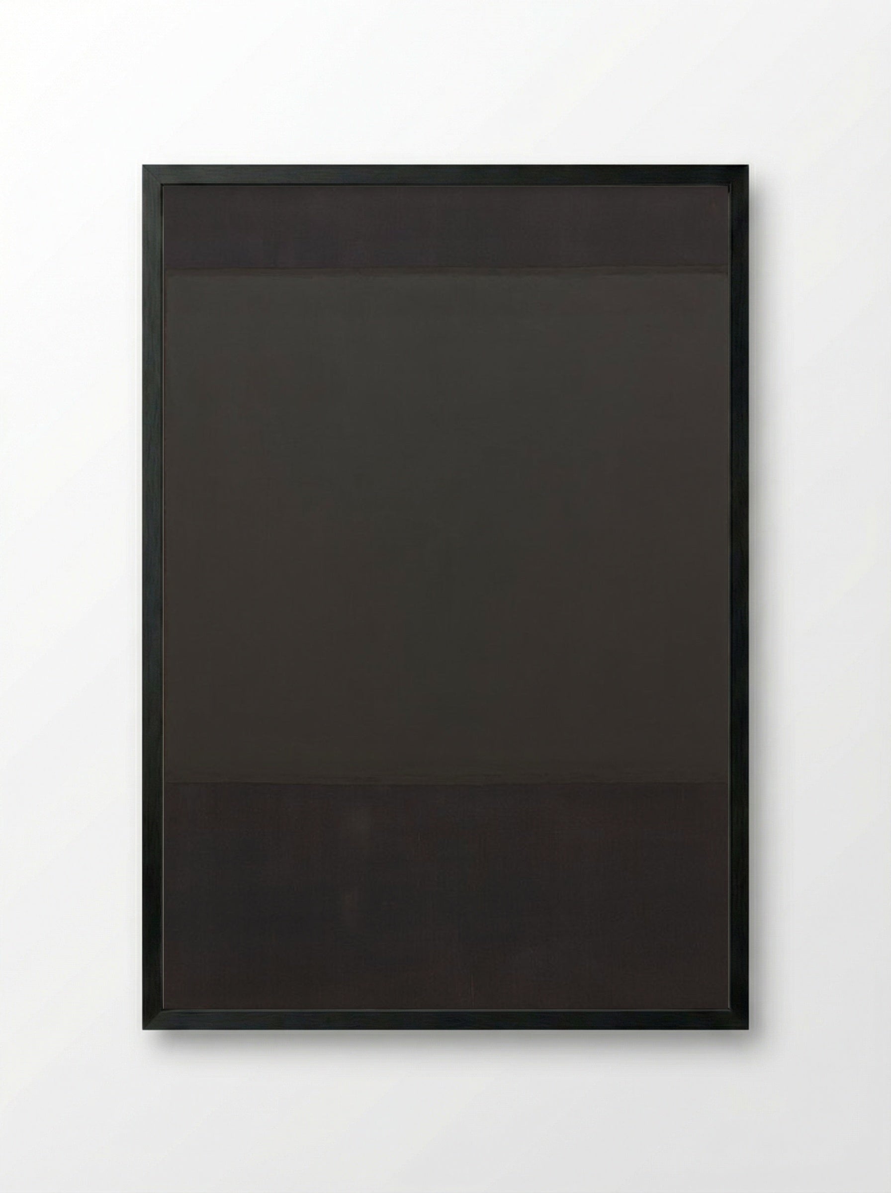 Untitled (Dark Grey Painting) - Mark Rothko - Framed Print Black