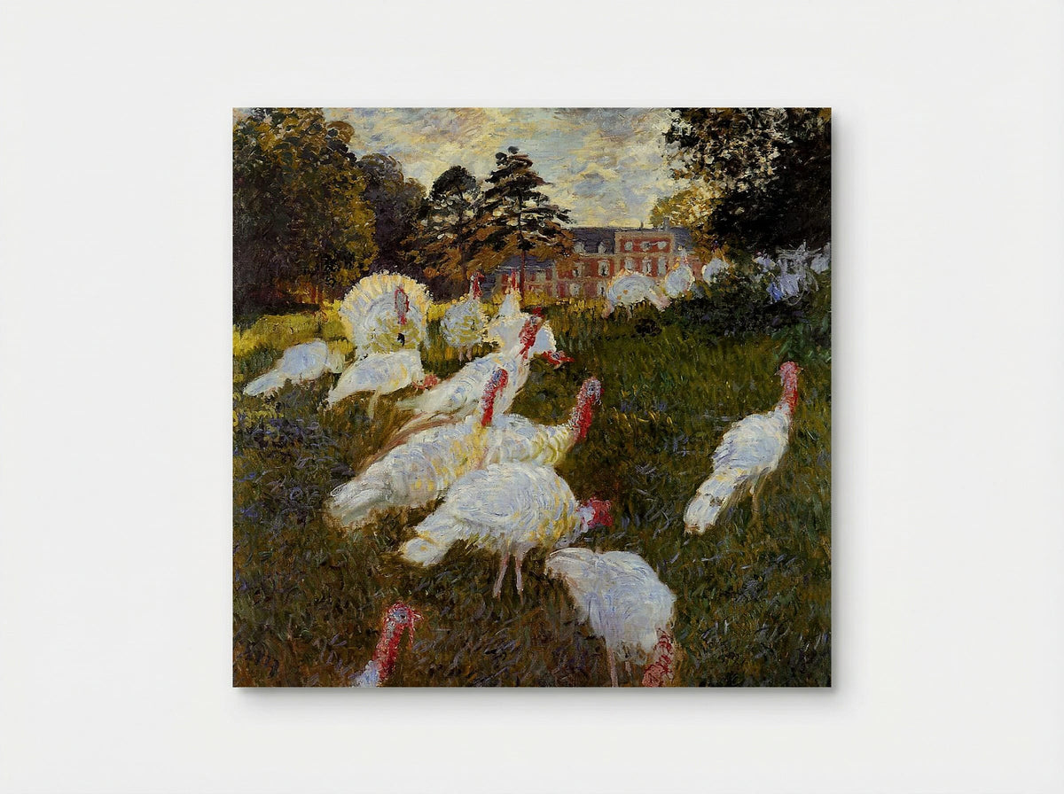 The Turkeys - Claude Monet - Poster