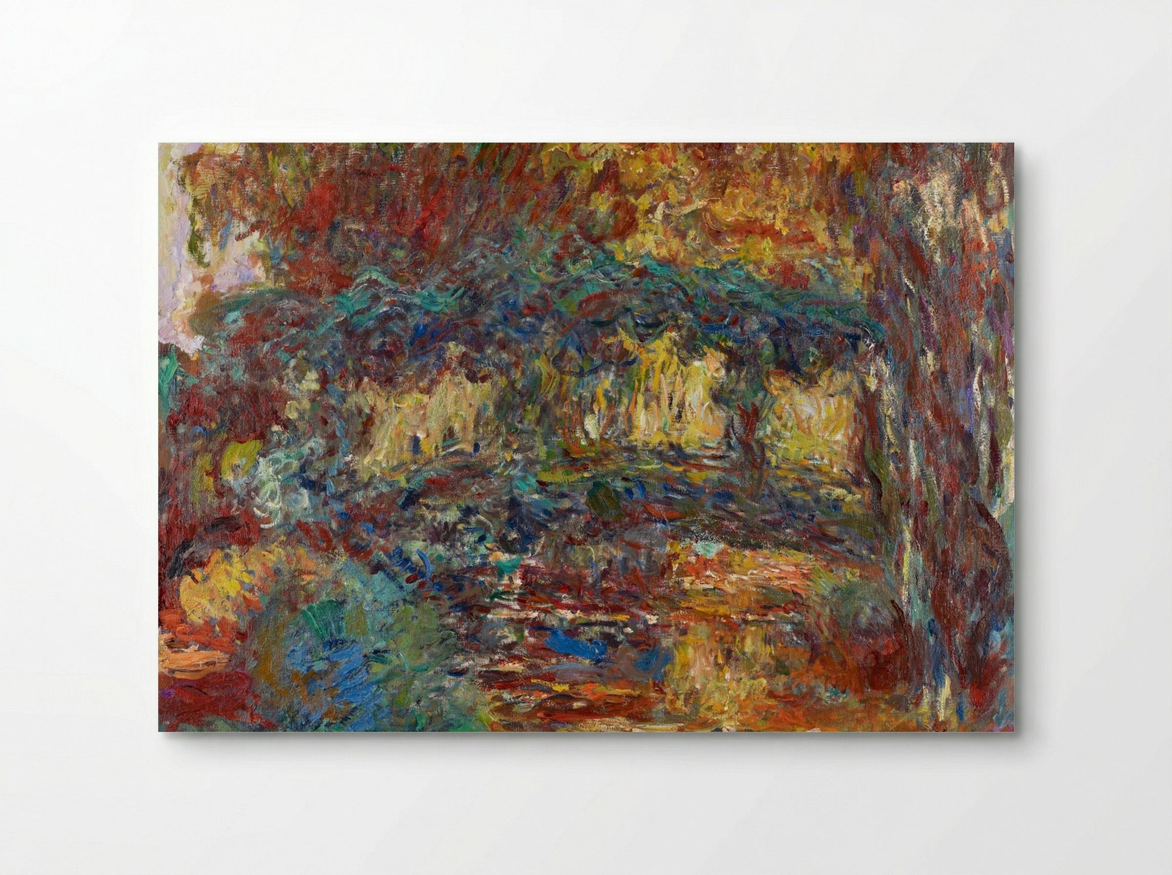 The Japanese Footbridge - Claude Monet - Poster