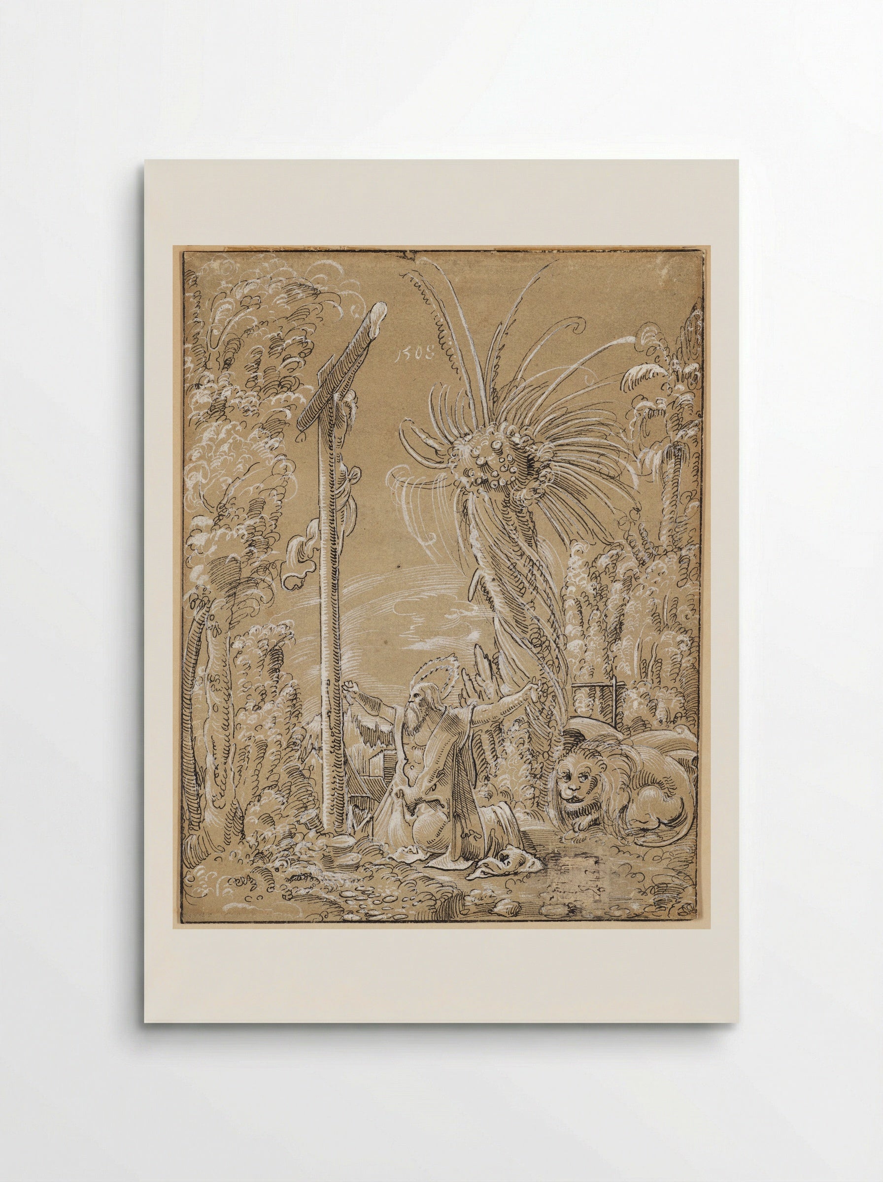 Saint Jerome in the Desert - Albrecht Altdorfer - Poster