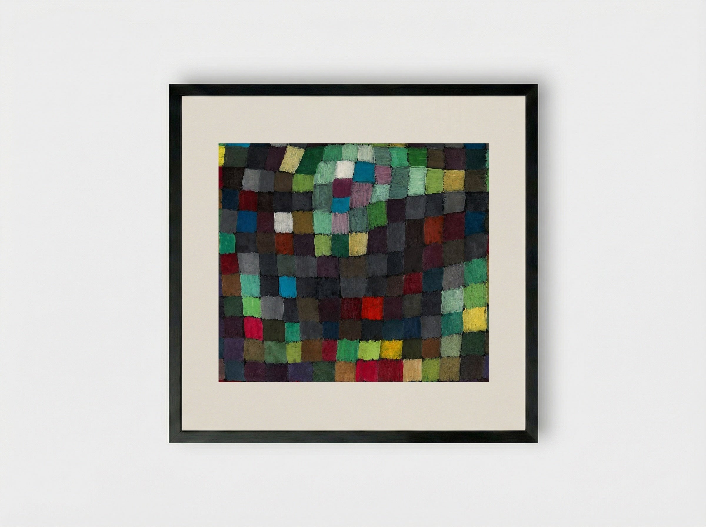 May Picture - Paul Klee - Framed Print Black