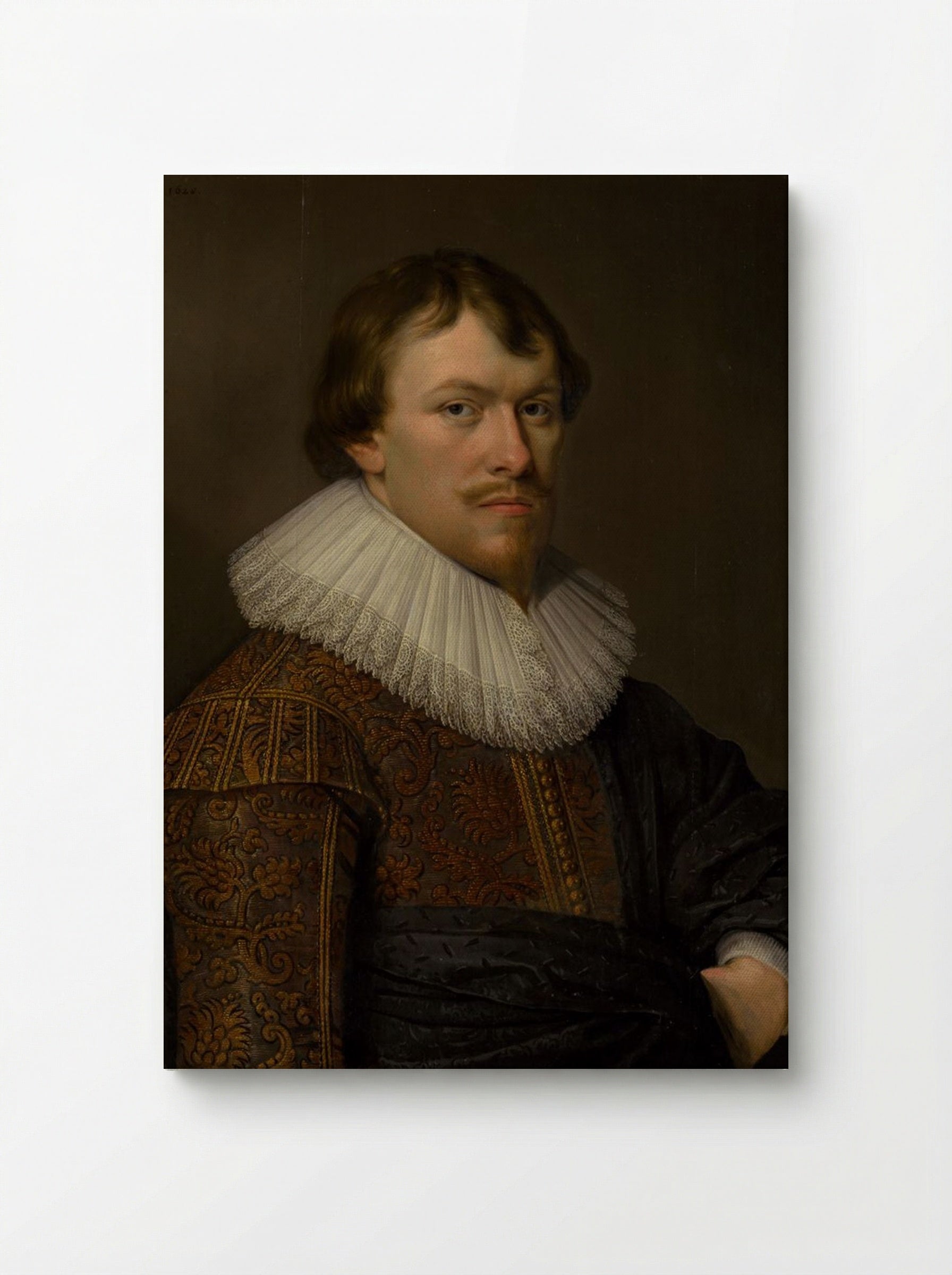 The Portrait of Gerrit Schaep - Frans Hals - Canvas