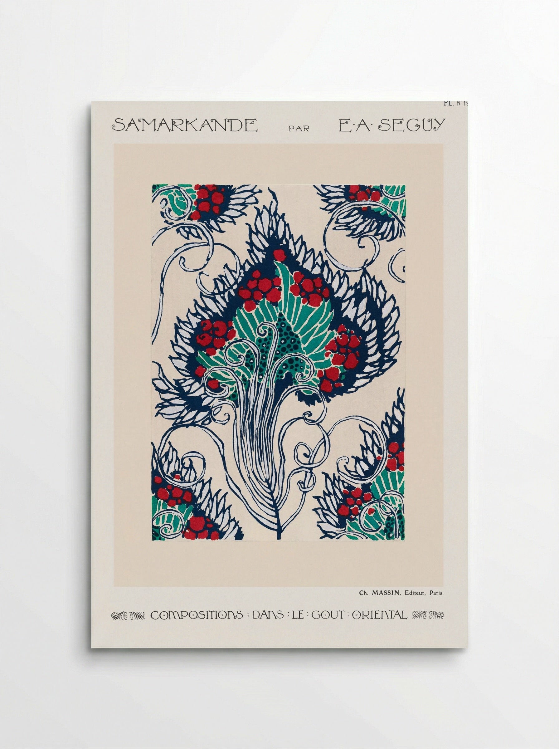 Samarkande, Planche 19 - Émile-Allain Séguy - Poster