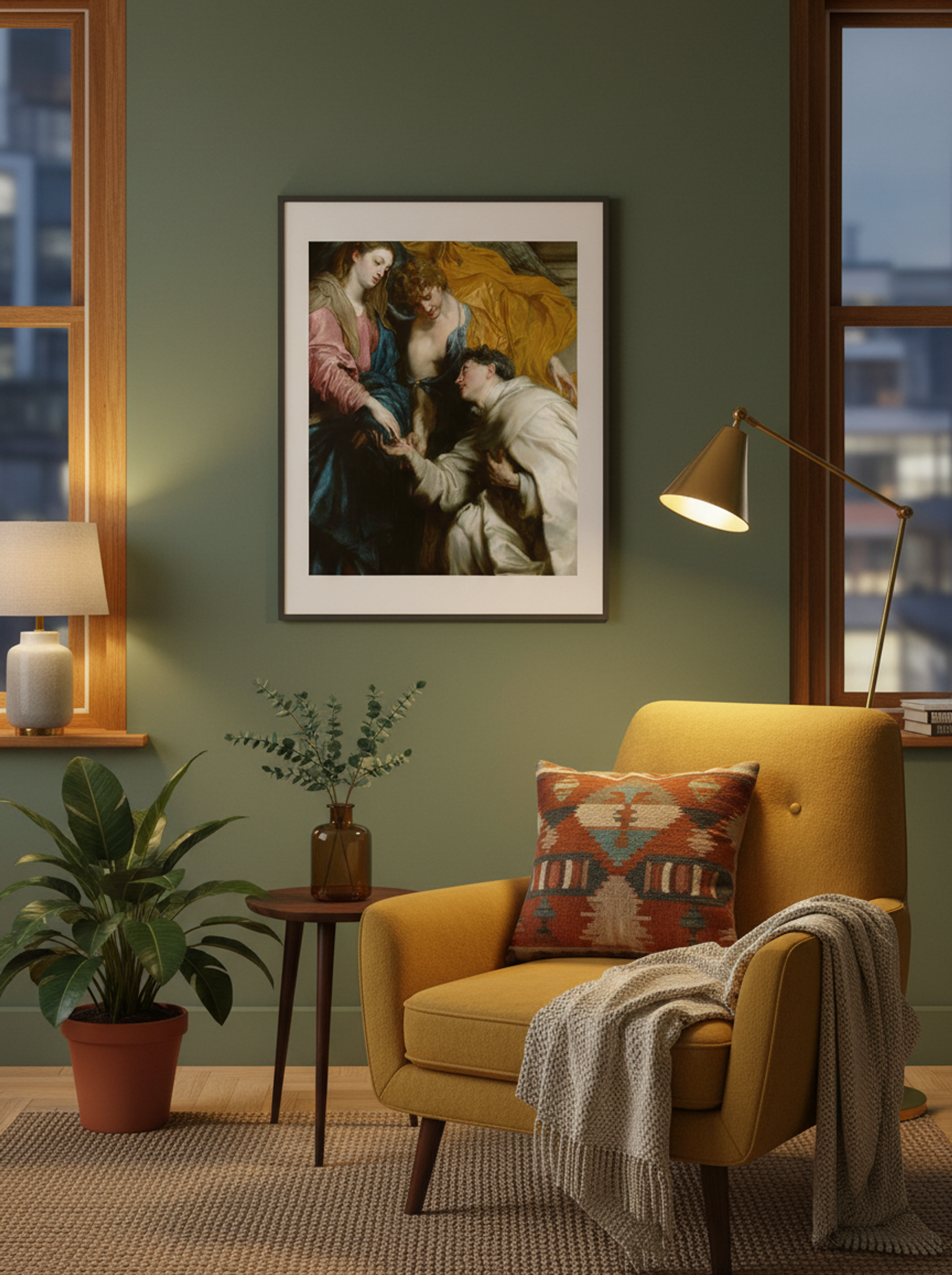 The Vision of the Blessed Hermann Joseph - Anthony van Dyck - Lifestyle