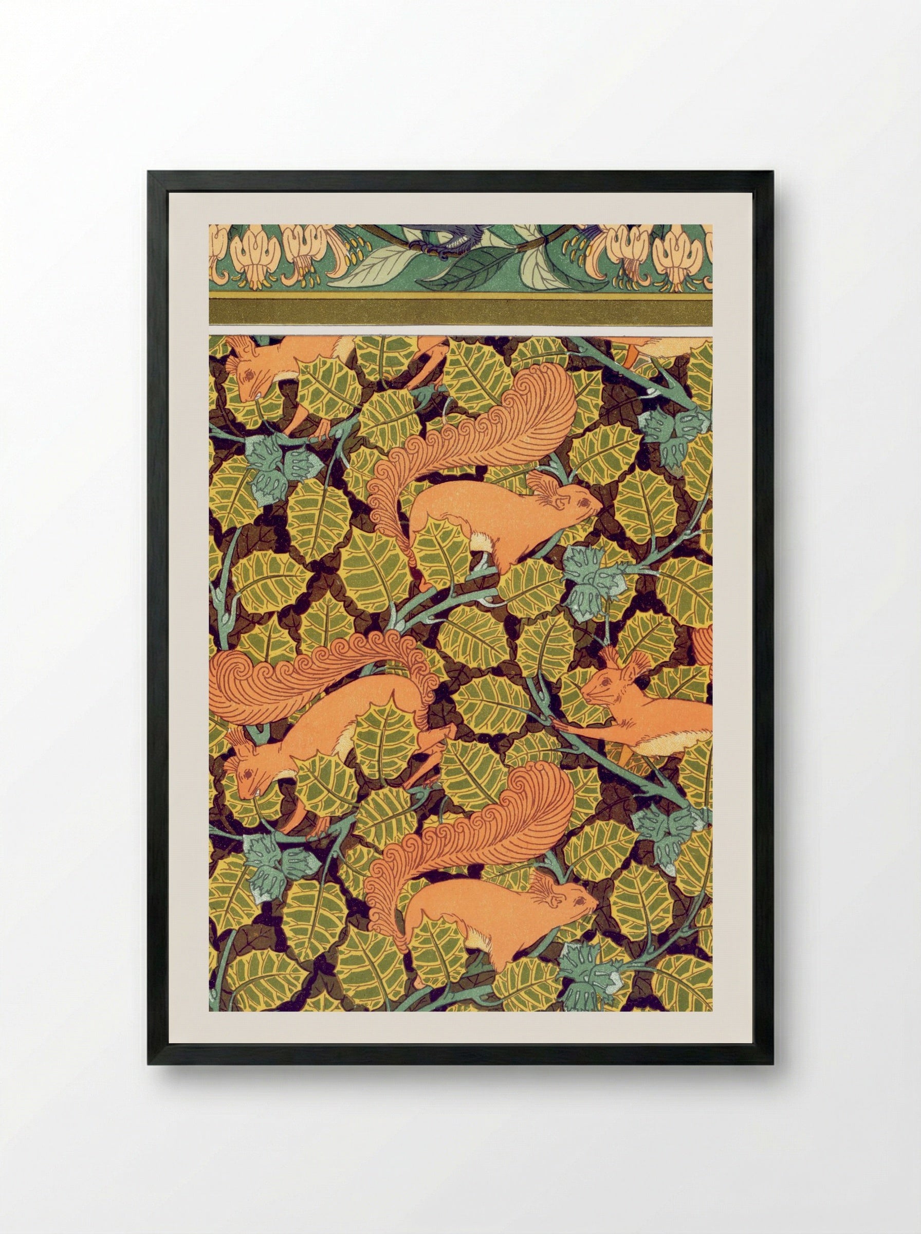 L'Animal dans la Décoration, Plate 22 - Maurice Pillard Verneuil - Framed Print Black