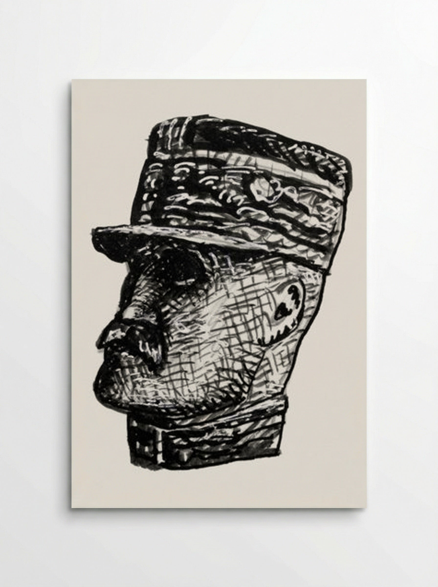 Portrait of Ferdinand Foch - Leo Gestel - Poster