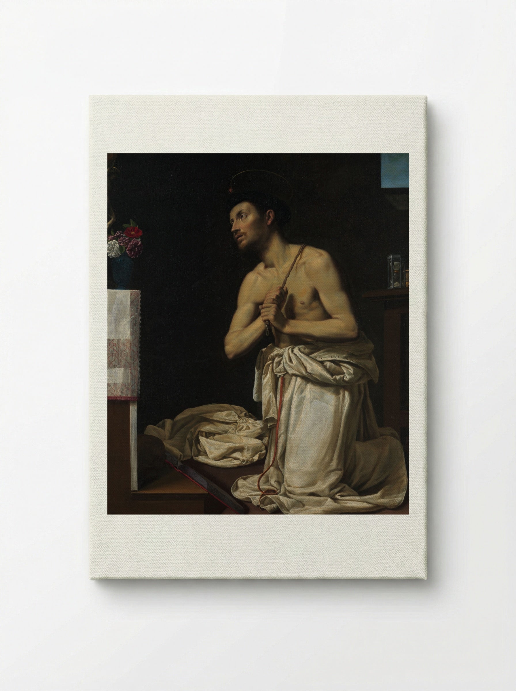 Saint Dominic in Penitence - Filippo Tarchiani - Canvas