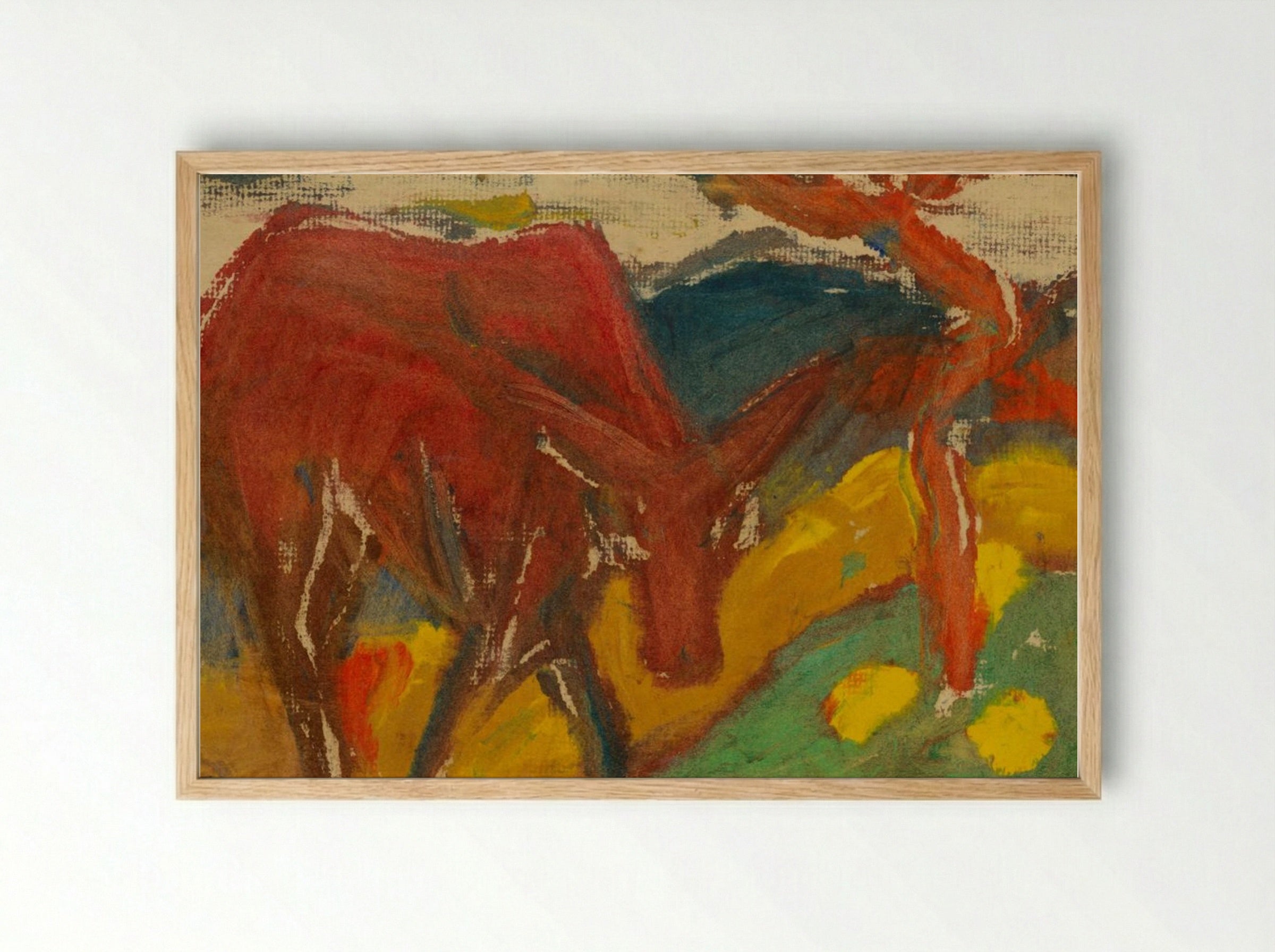 Under the Soil - Zolo Palugyay - Framed Print Wood