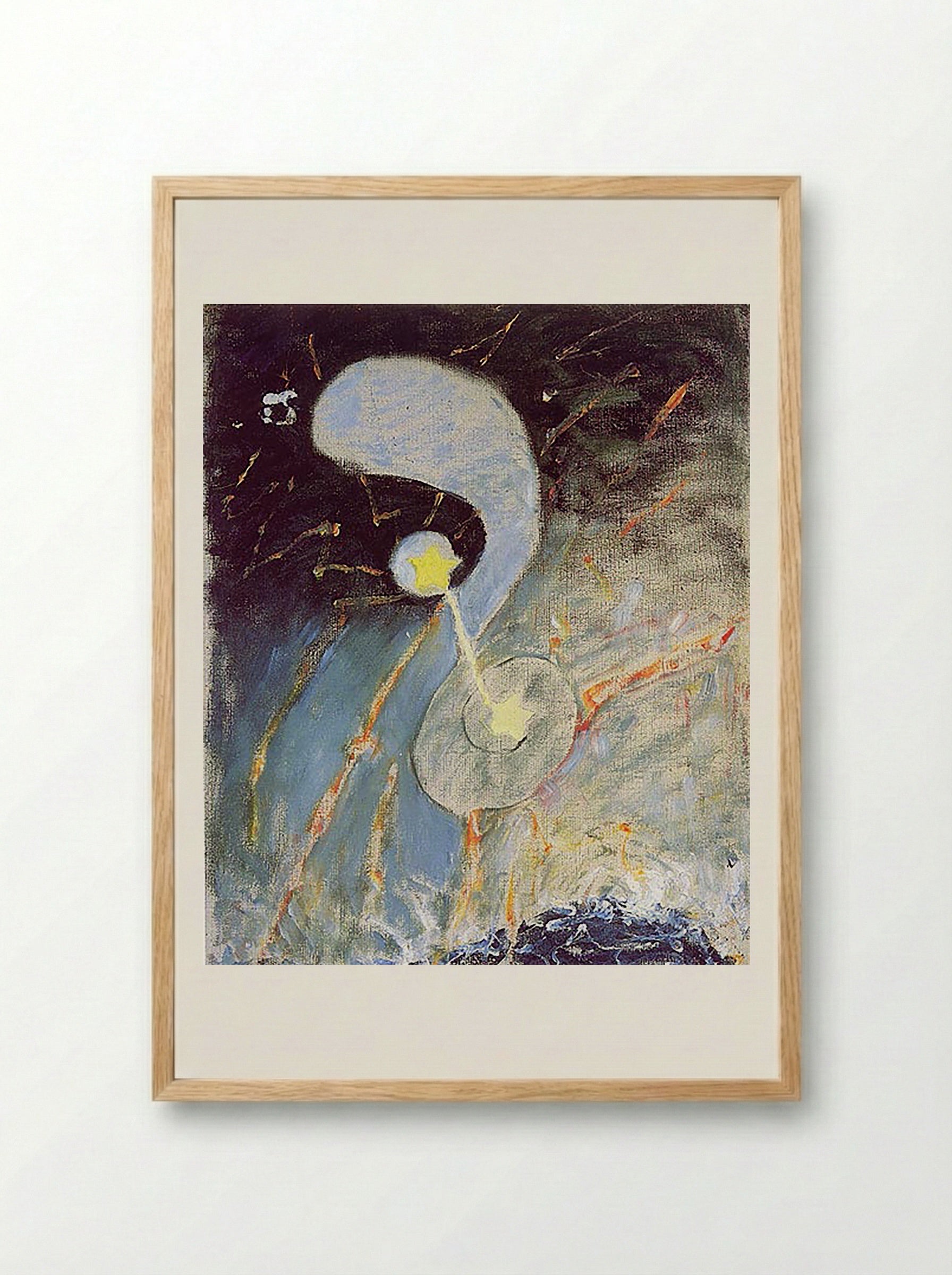 Chaos, No. 2 - Fine Art Print - Framed Print Wood
