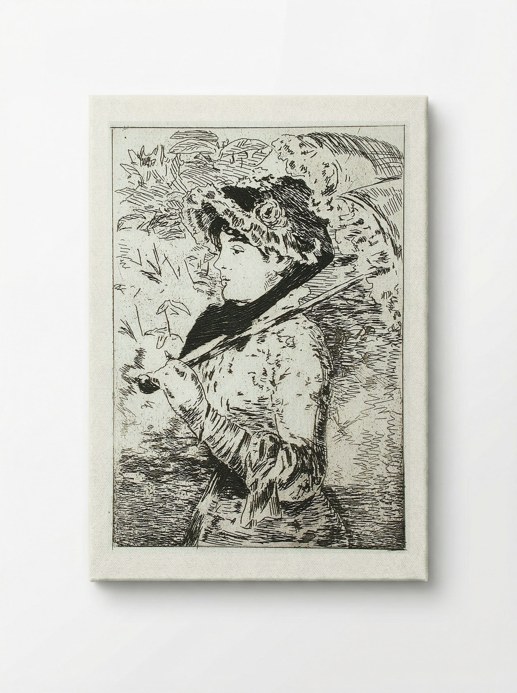 Jeanne (Spring) (Jeanne II) - Édouard Manet - Canvas