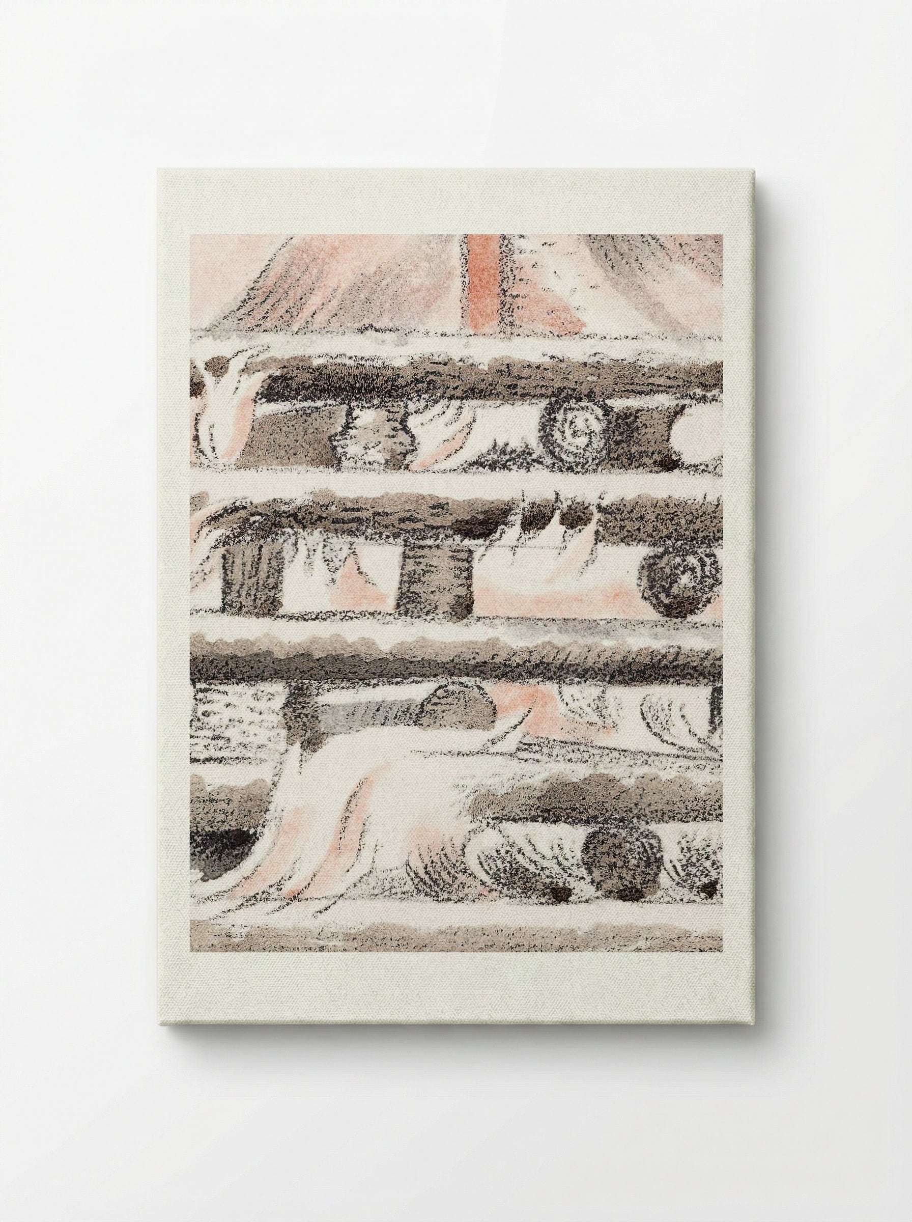 Design for Urne Buriall & Funeral Pyre - Paul Nash - Canvas