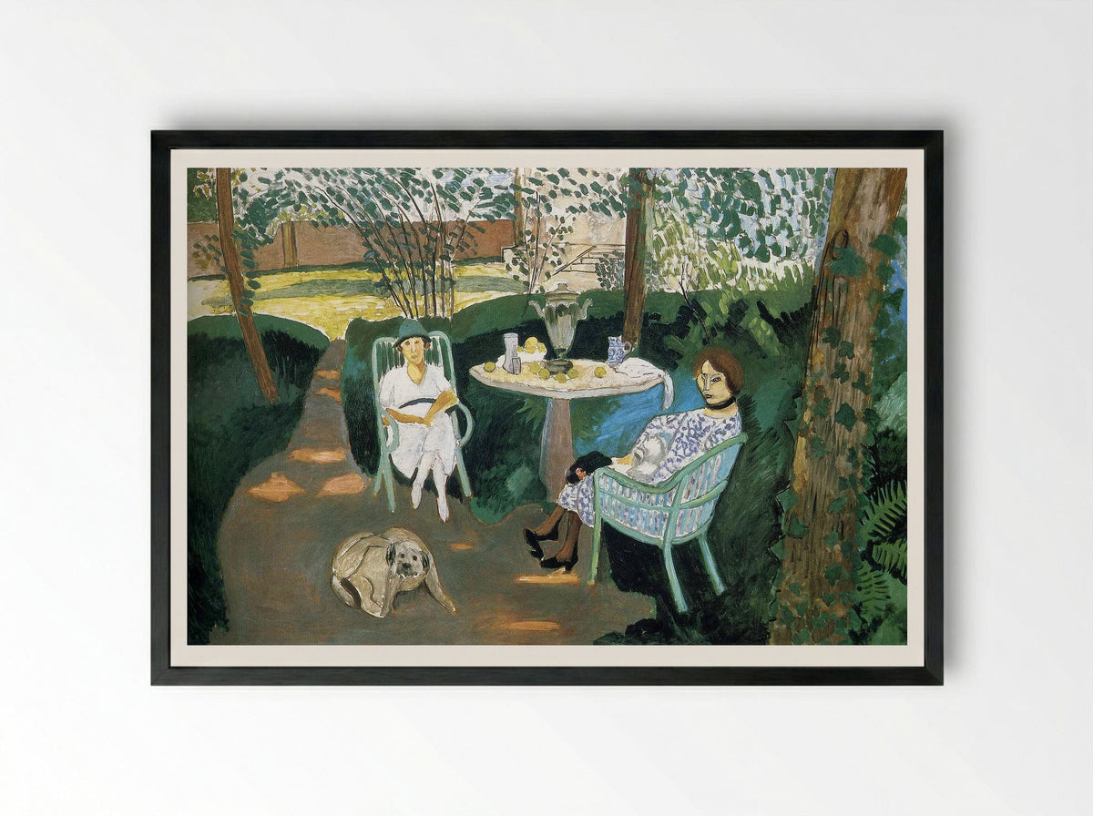 Tea - Henri Matisse - Framed Print Black