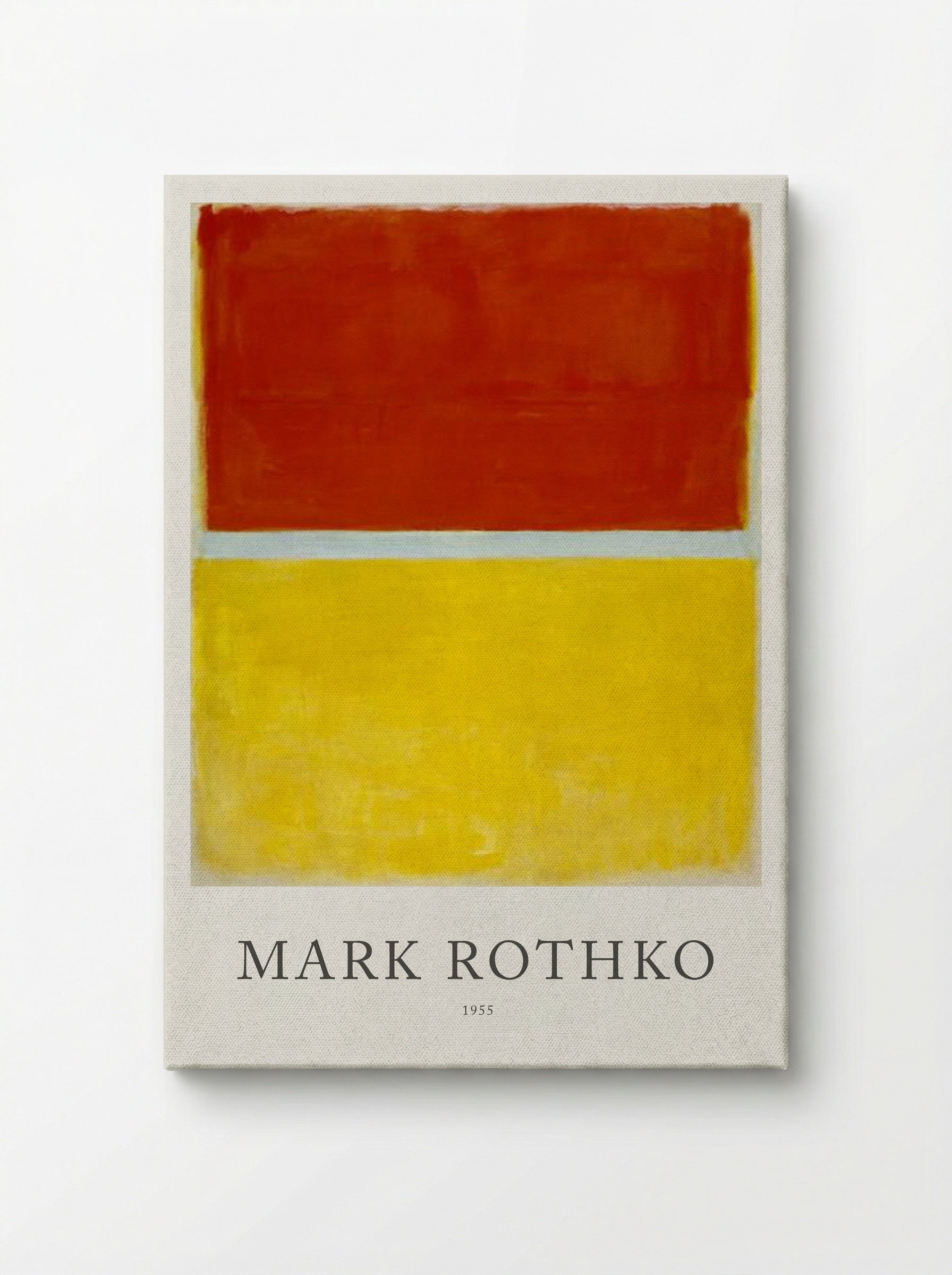 Untitled (Red and Yellow) - Mark Rothko - Canvas
