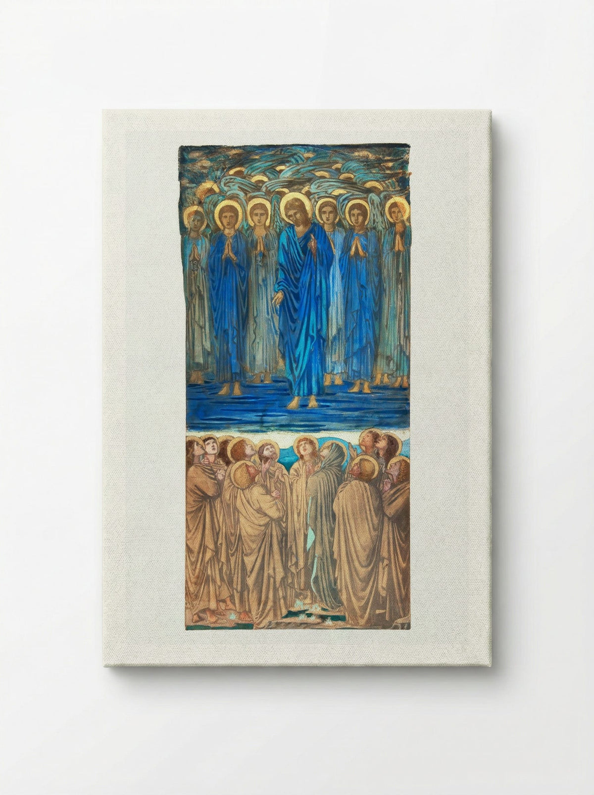 Study for 'The Ascension of Christ' - Edward Burne-Jones - Canvas