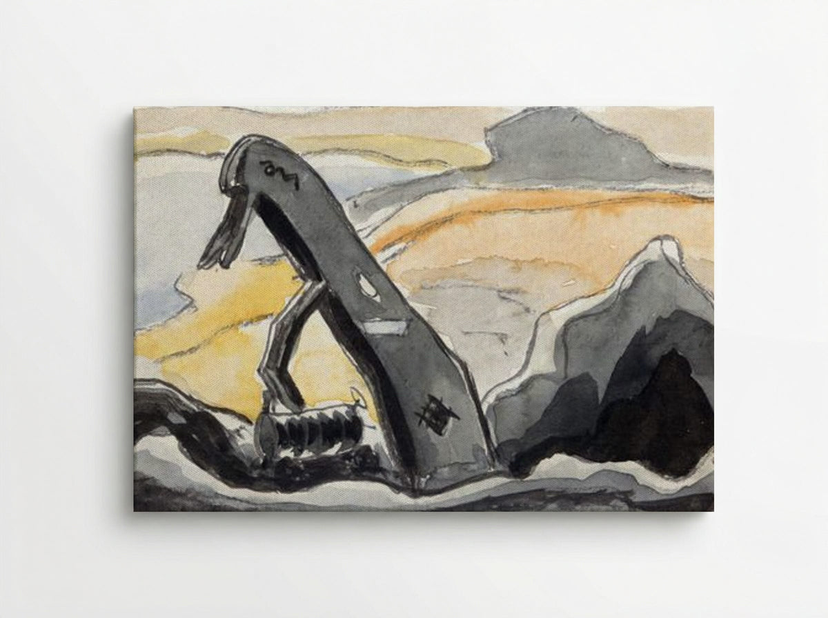 Steam Shovel, Port Washington - Arthur Dove - Canvas