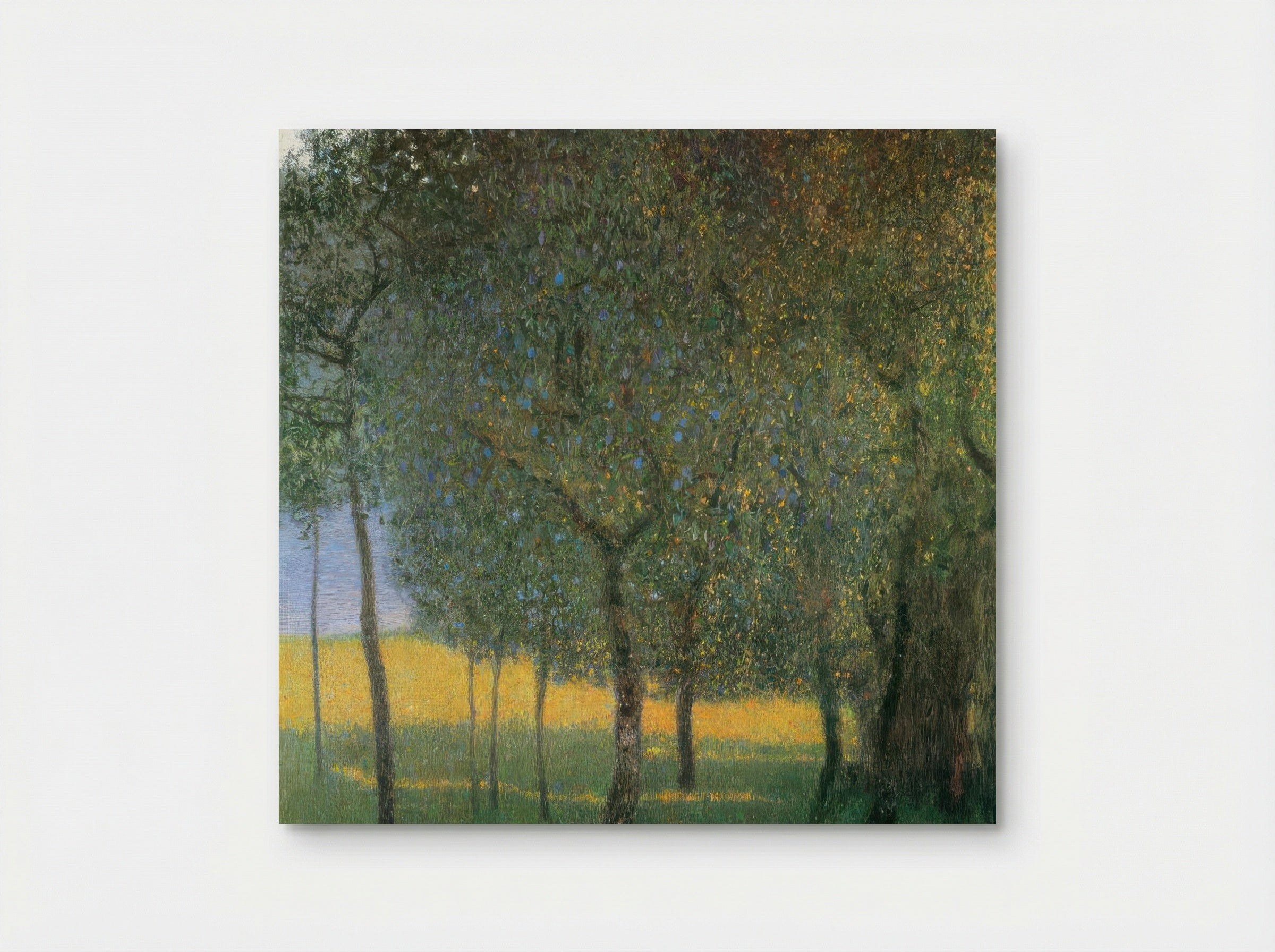 Fruit Trees by Henri Rousseau – Naïve Art Orchard Landscape Print - Poster