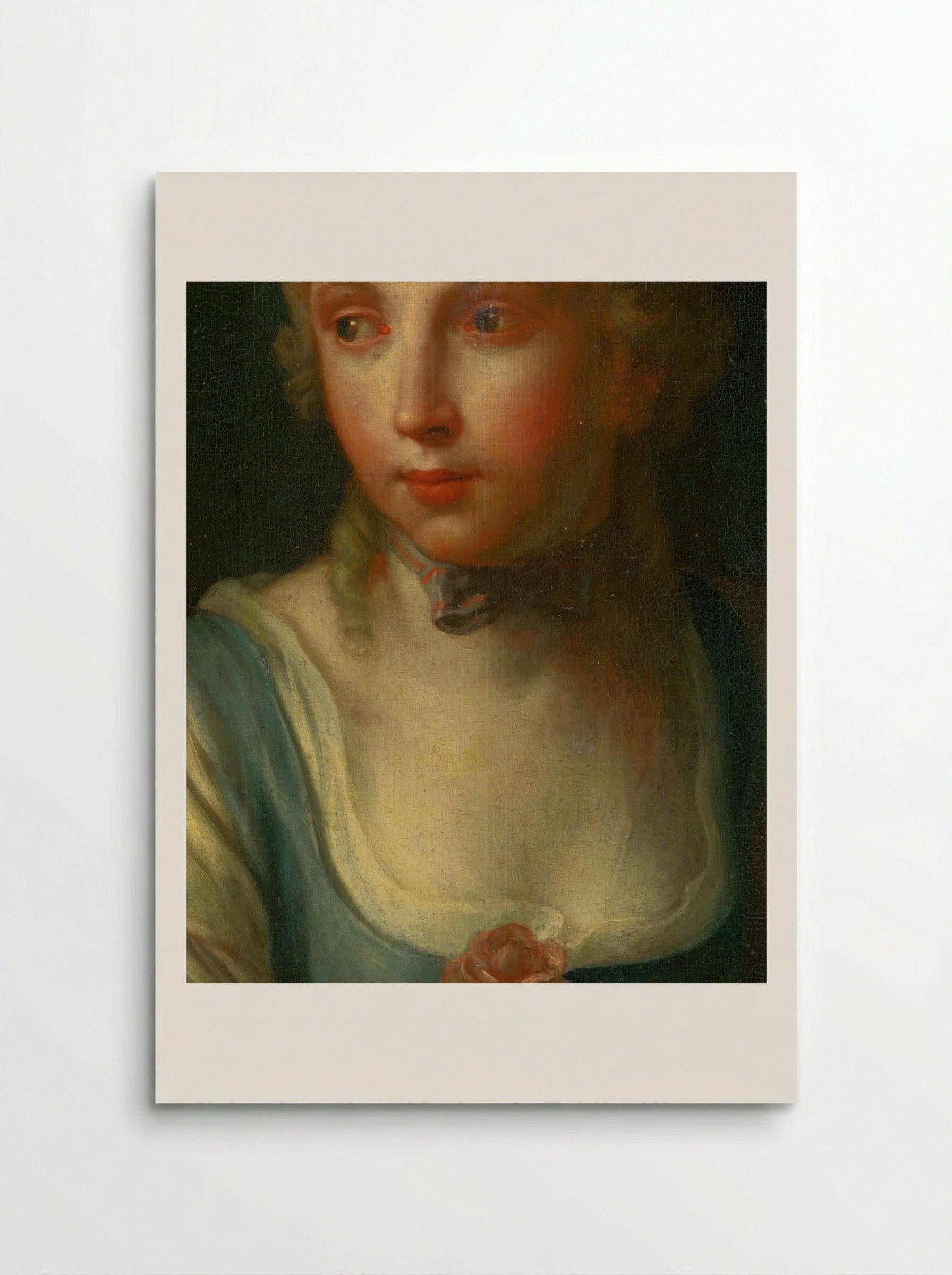 Portrait of a Girl - Berthe Morisot - Poster