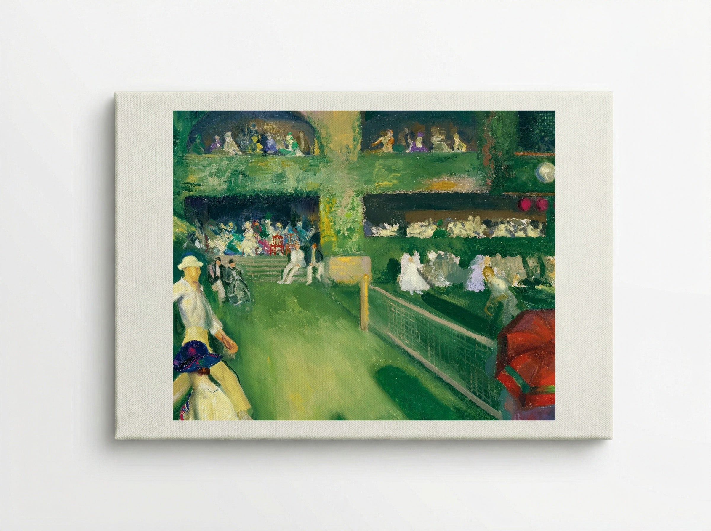 Tennis at Newport - George Bellows - Canvas