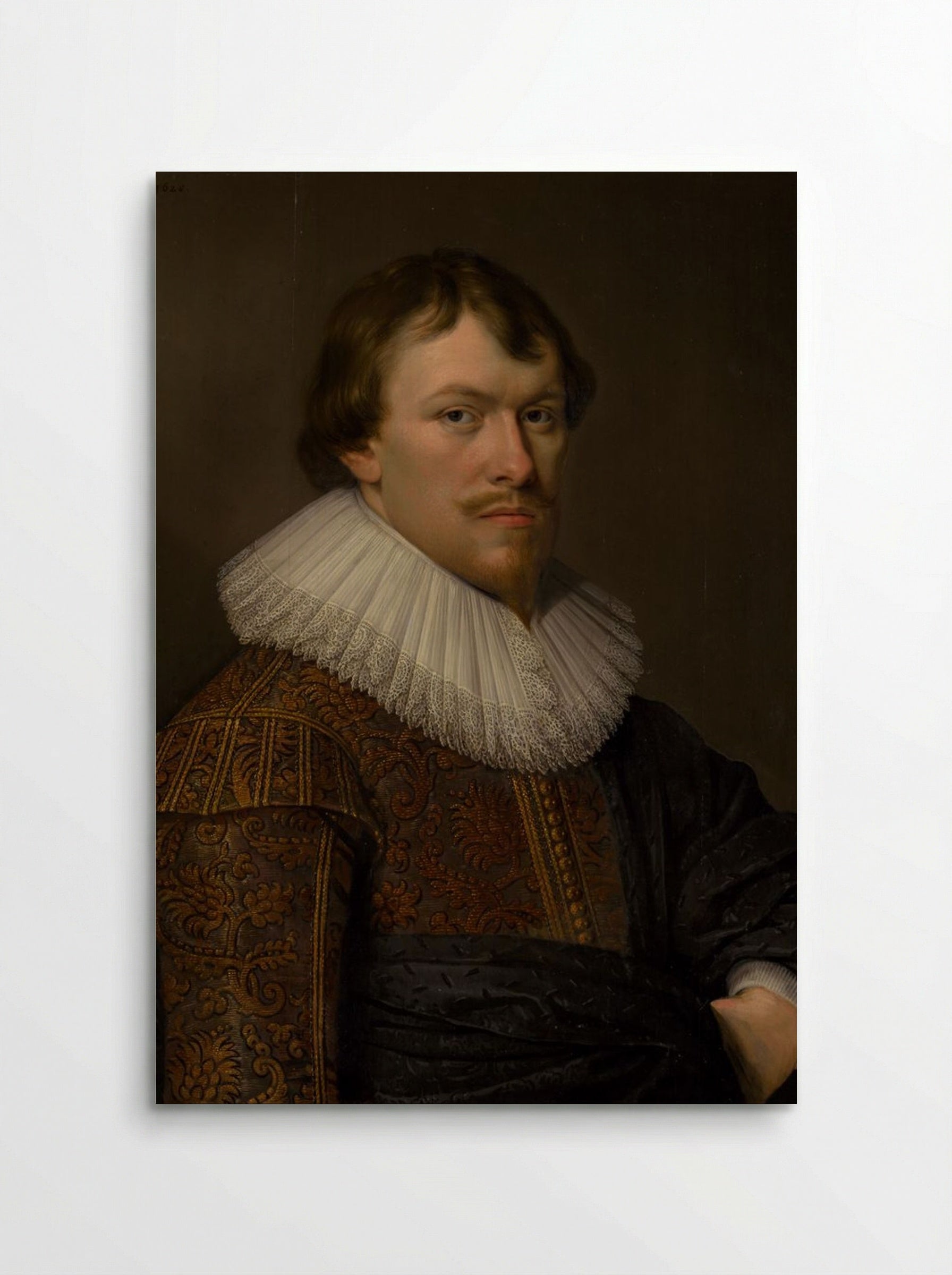 The Portrait of Gerrit Schaep - Frans Hals - Poster