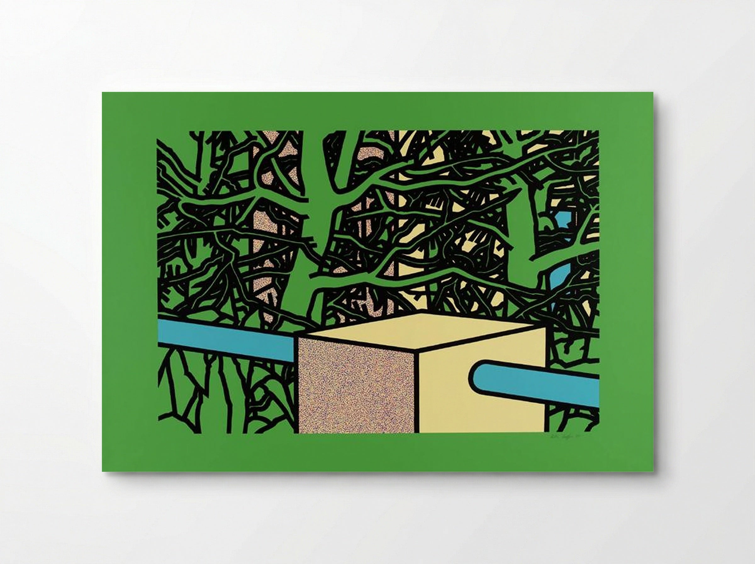 Garden with Pines - Patrick Caulfield - Poster